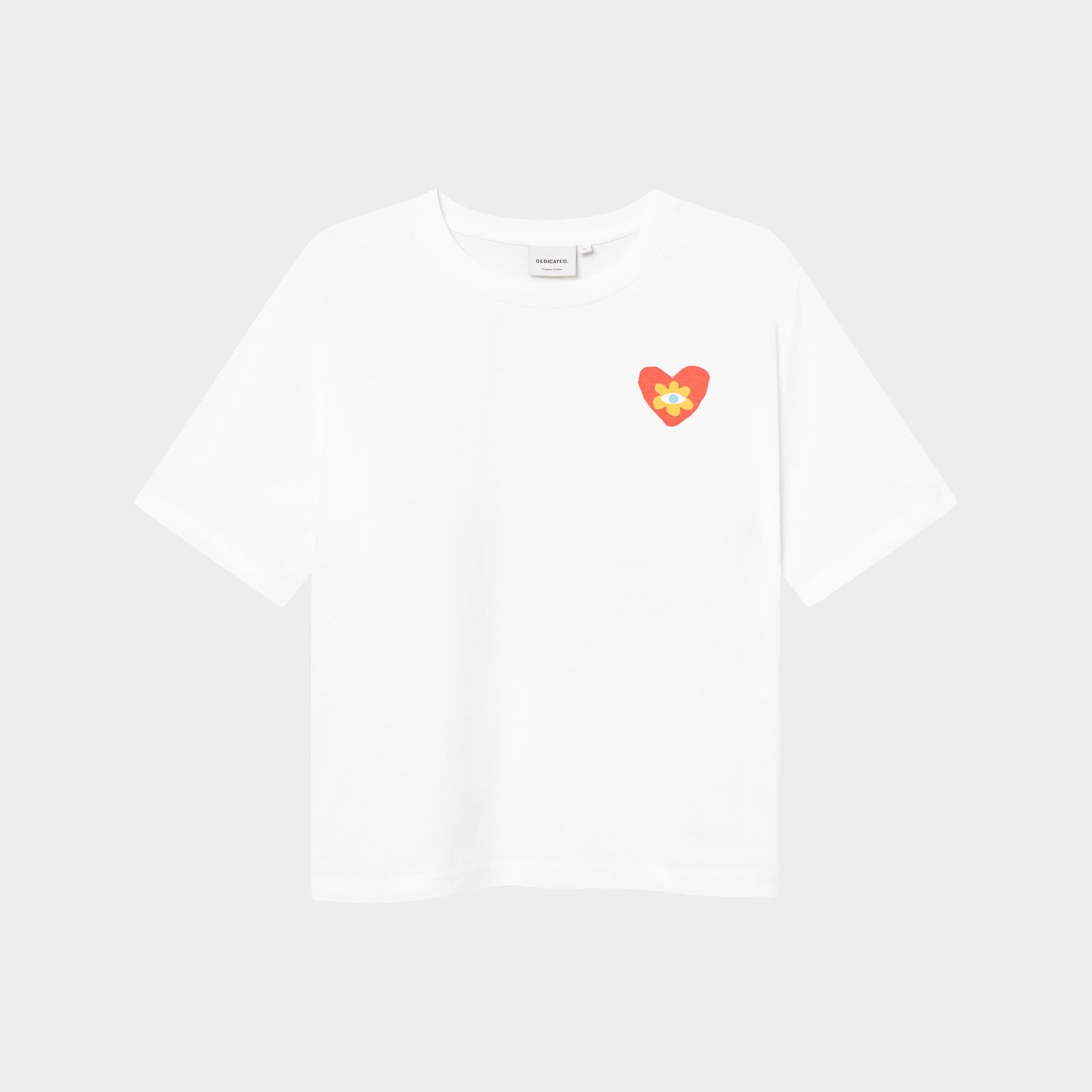 T-shirt Vadstena Good Vibes White