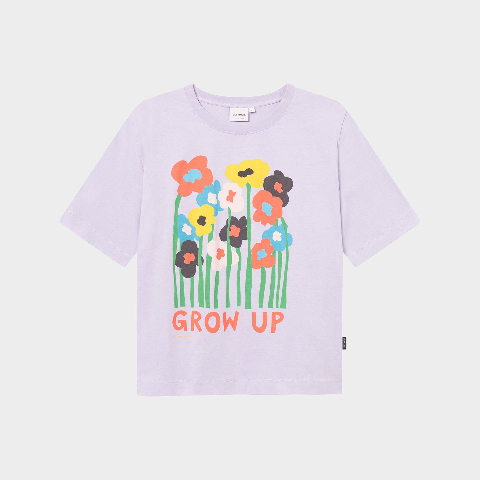 T-shirt Vadstena Grow Up Thistle Purple