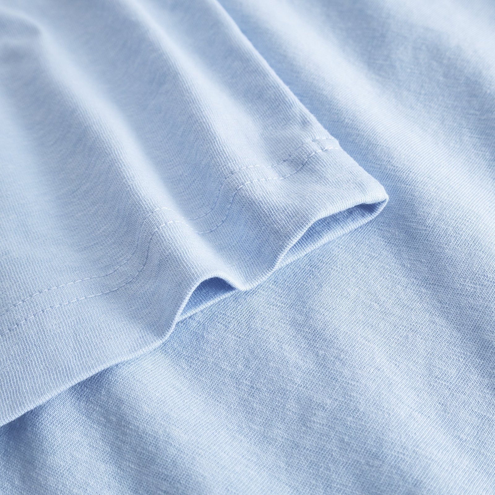 T-shirt Vadstena Hemp Skyway Blue