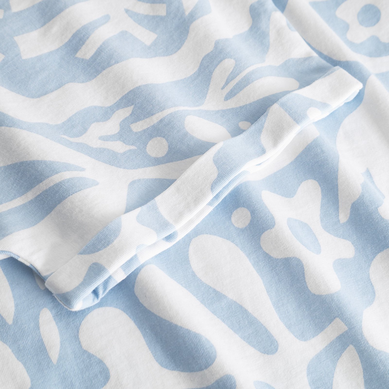 T-shirt Visby Wonky Beach Skyway Blue