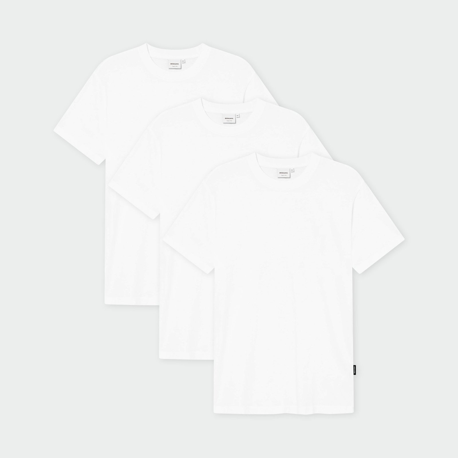 T-shirt Stockholm Base White 3-pack