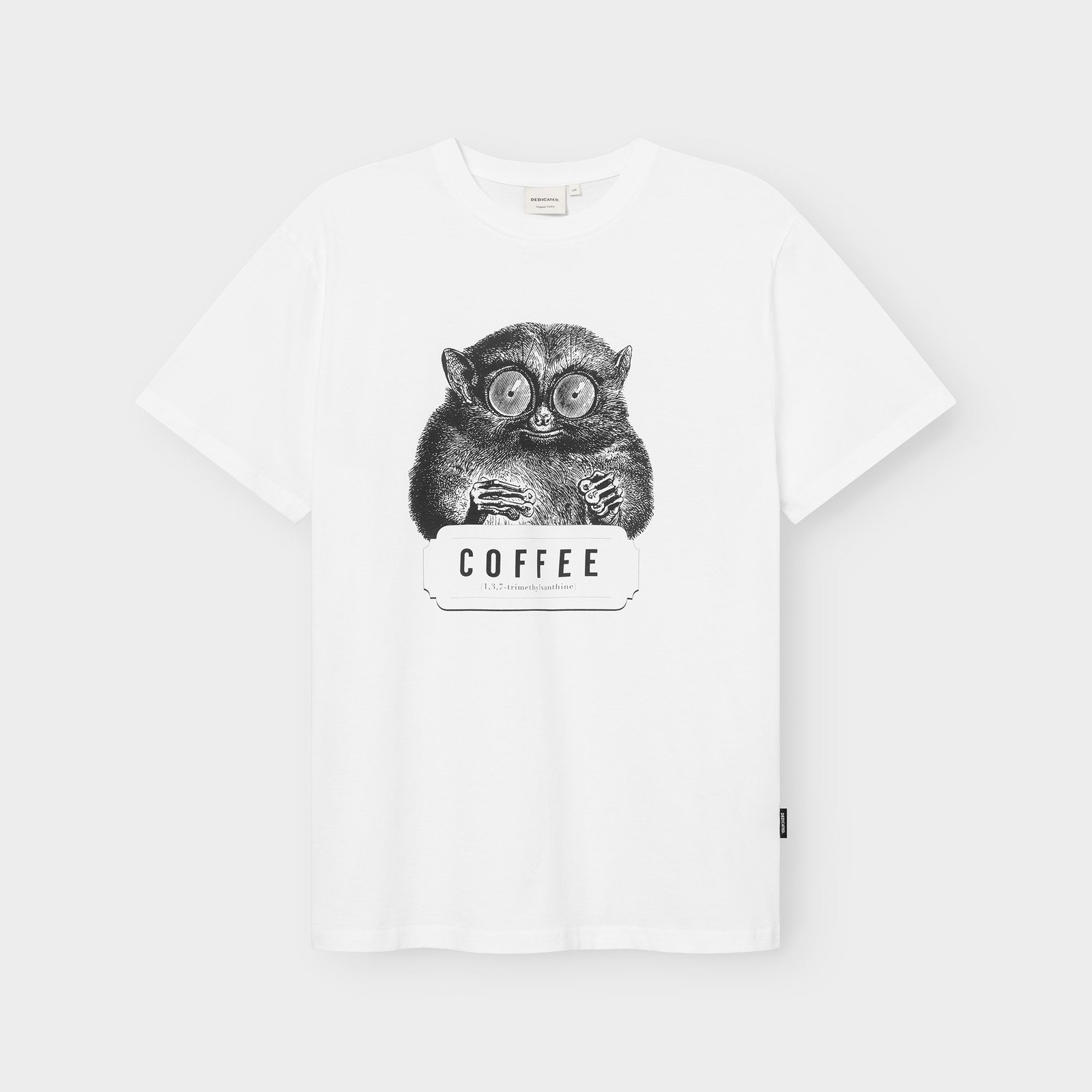 T-shirt Stockholm Caffeine Kick White
