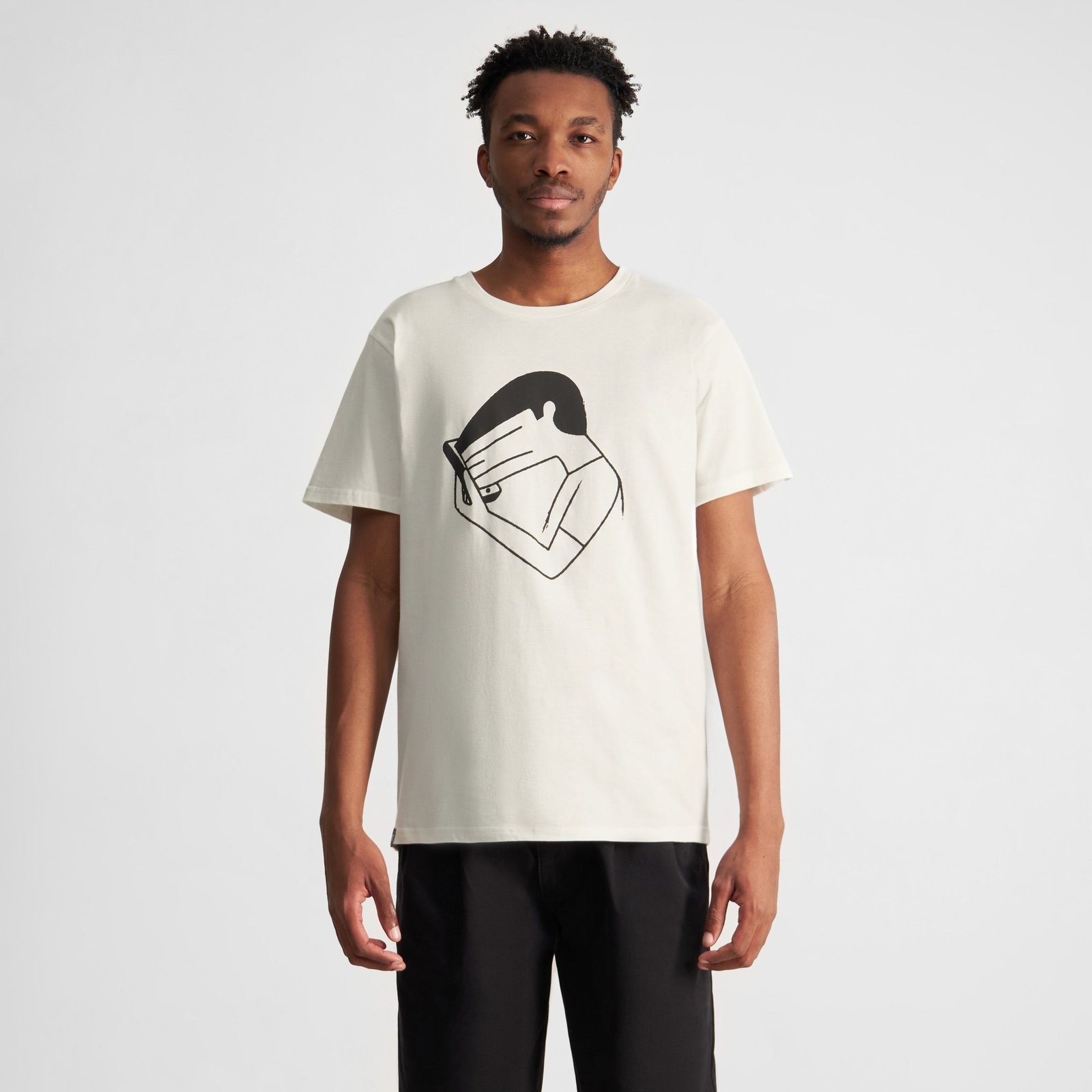 T-shirt Stockholm Sucked In Off-White