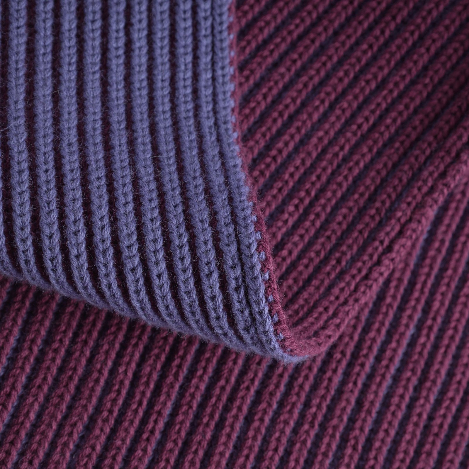 Scarf Norrfors Brioche Fig Red/Heron Blue