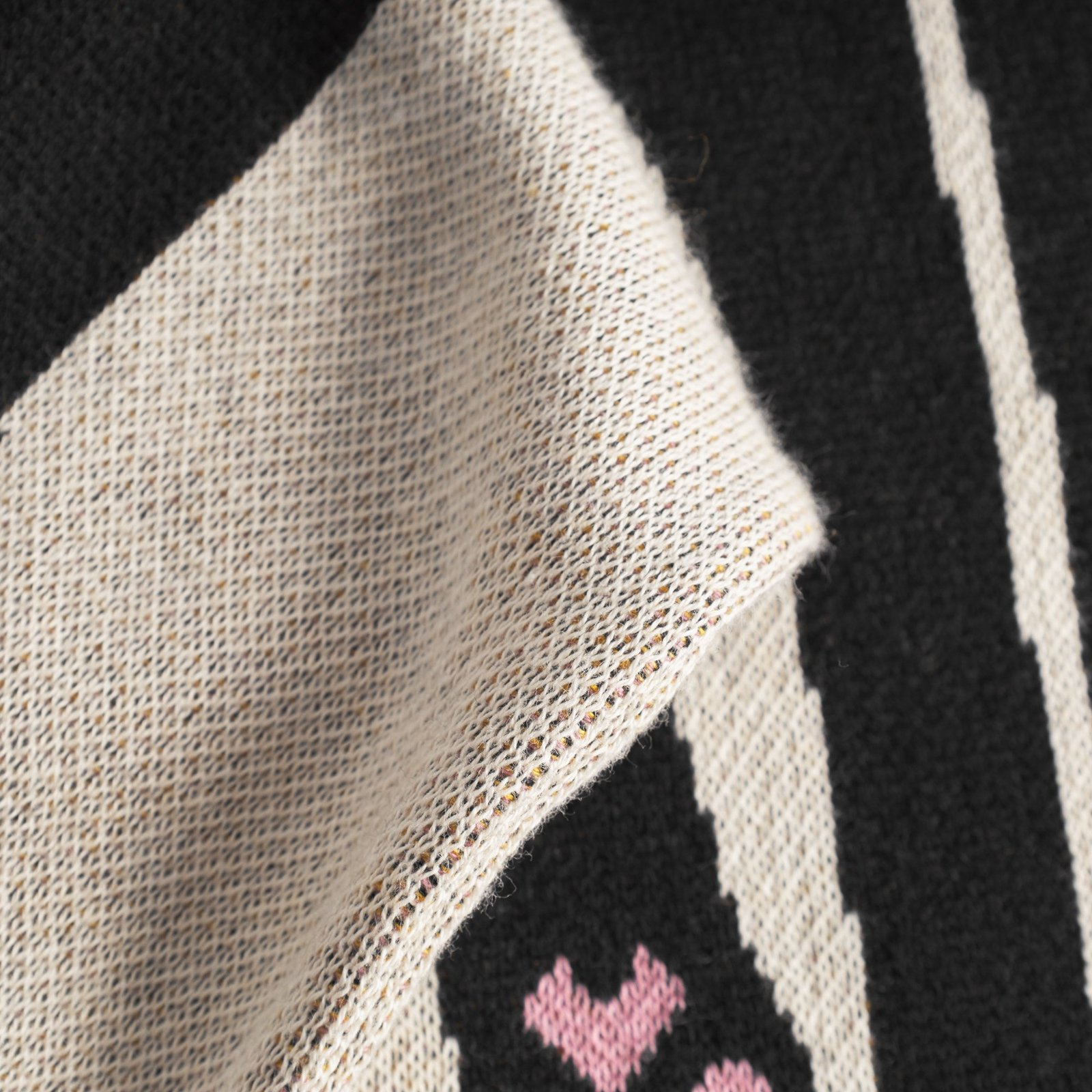 Scarf Rossberga Long Cat Vanilla White