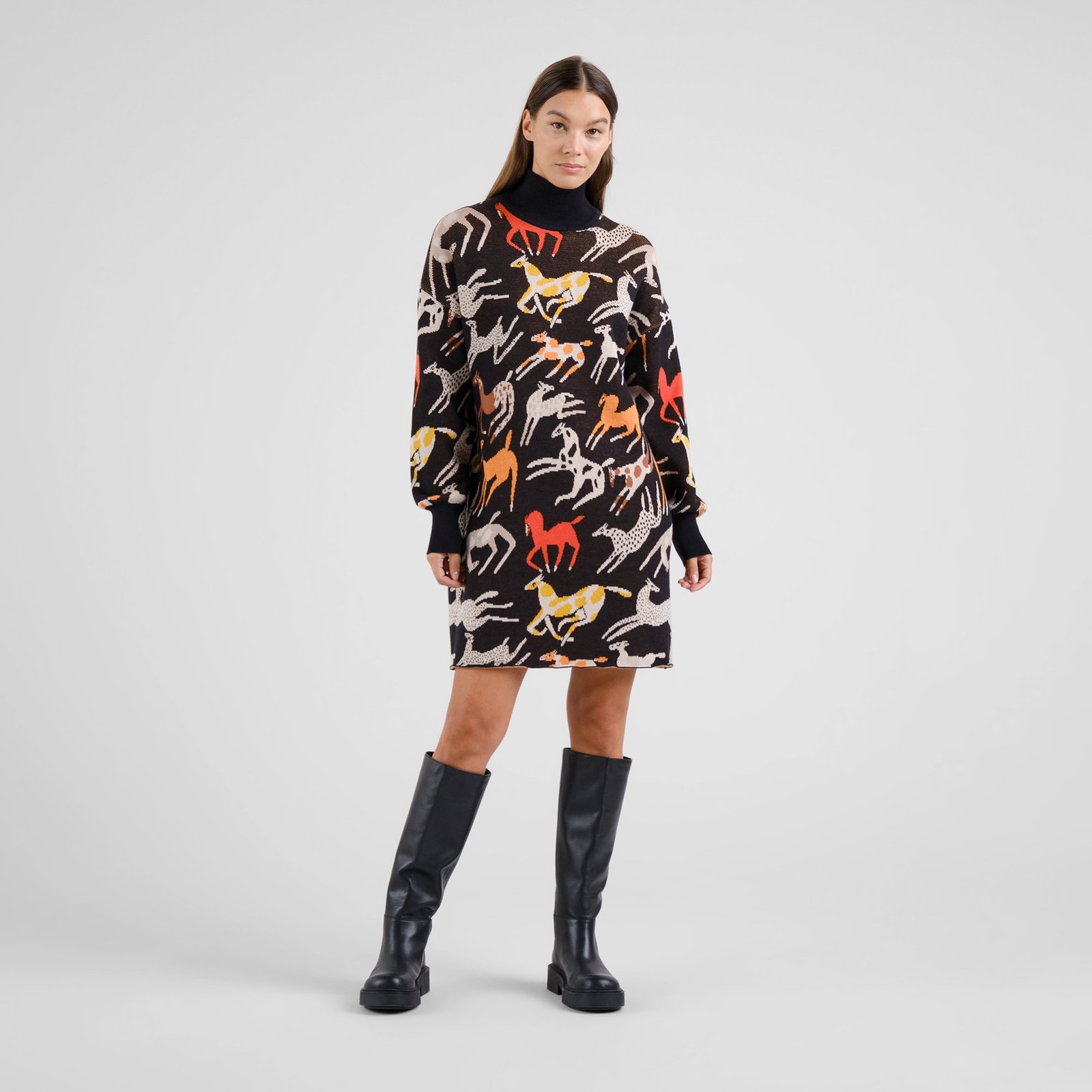 Dress Nikkala Mustang Party Black