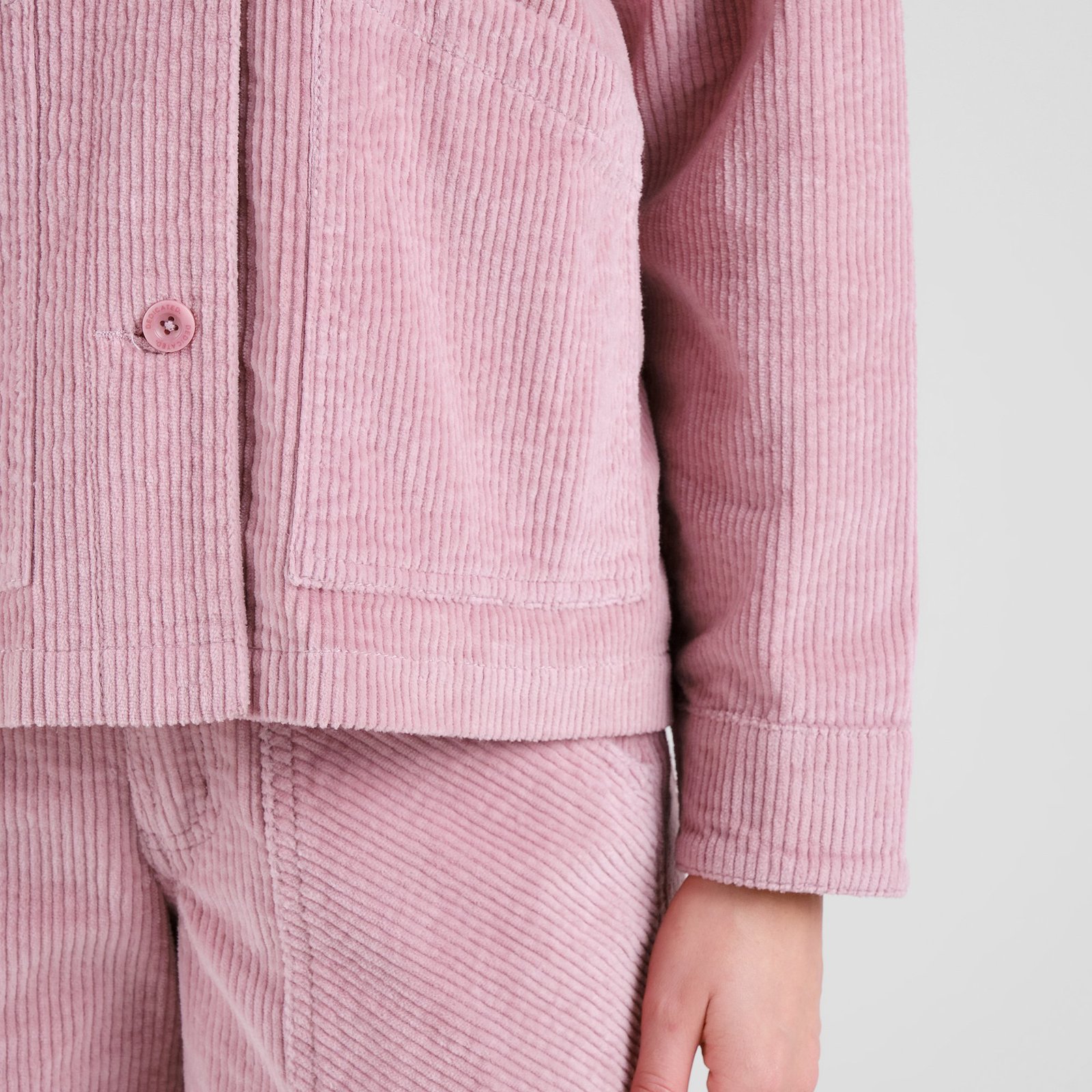 Jacket Stiby Corduroy Lilas Pink