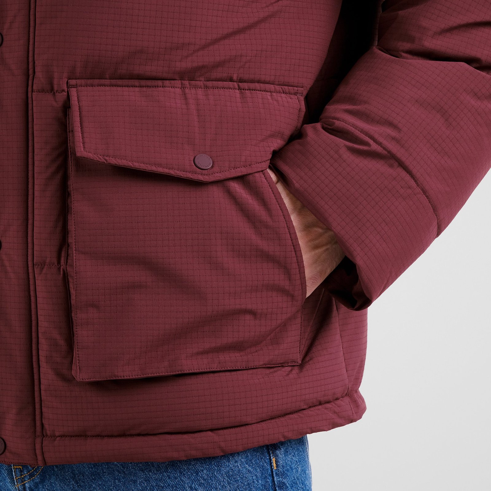 Puffer Jacket Vasa Fig Red