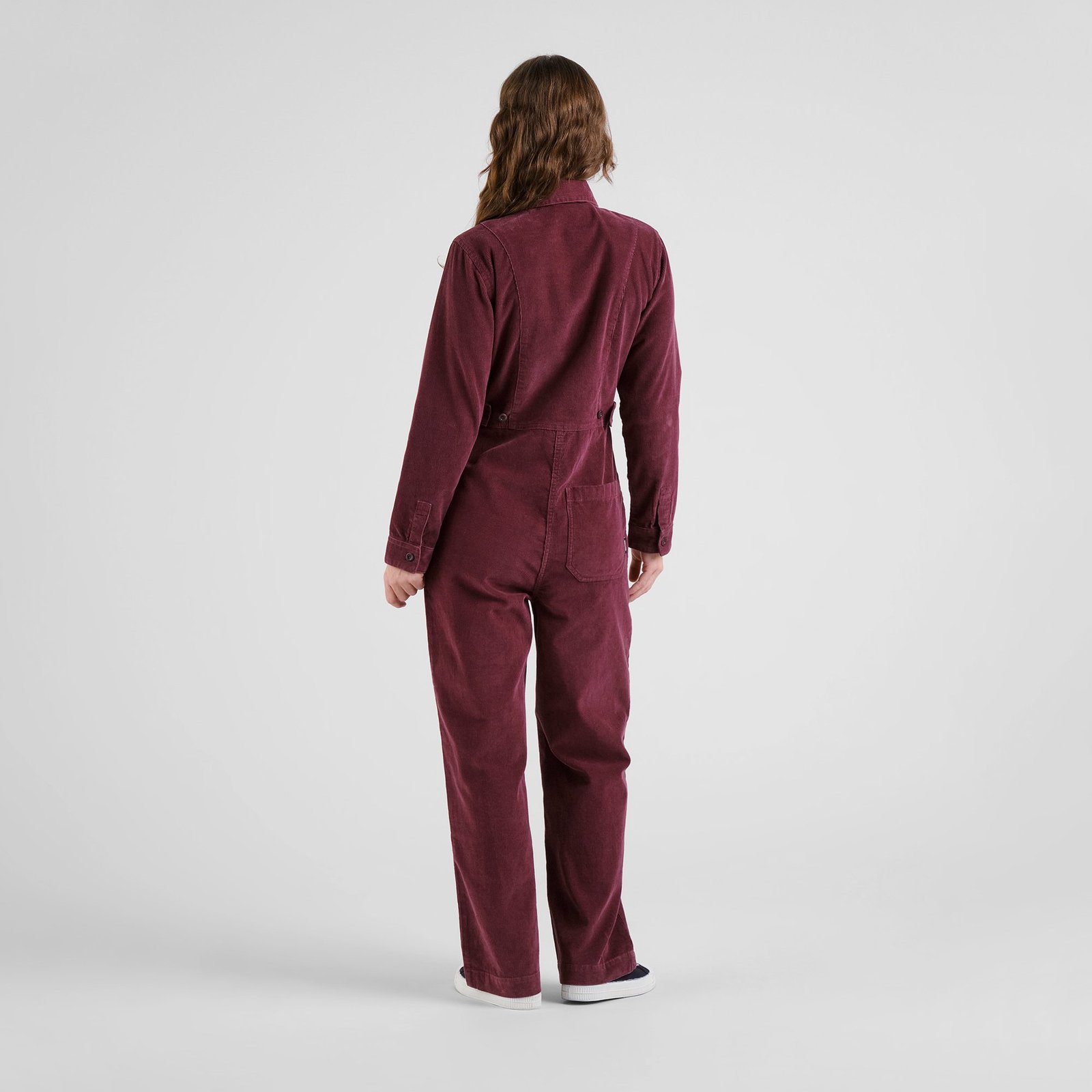 Overall Docksta Corduroy Fig Red