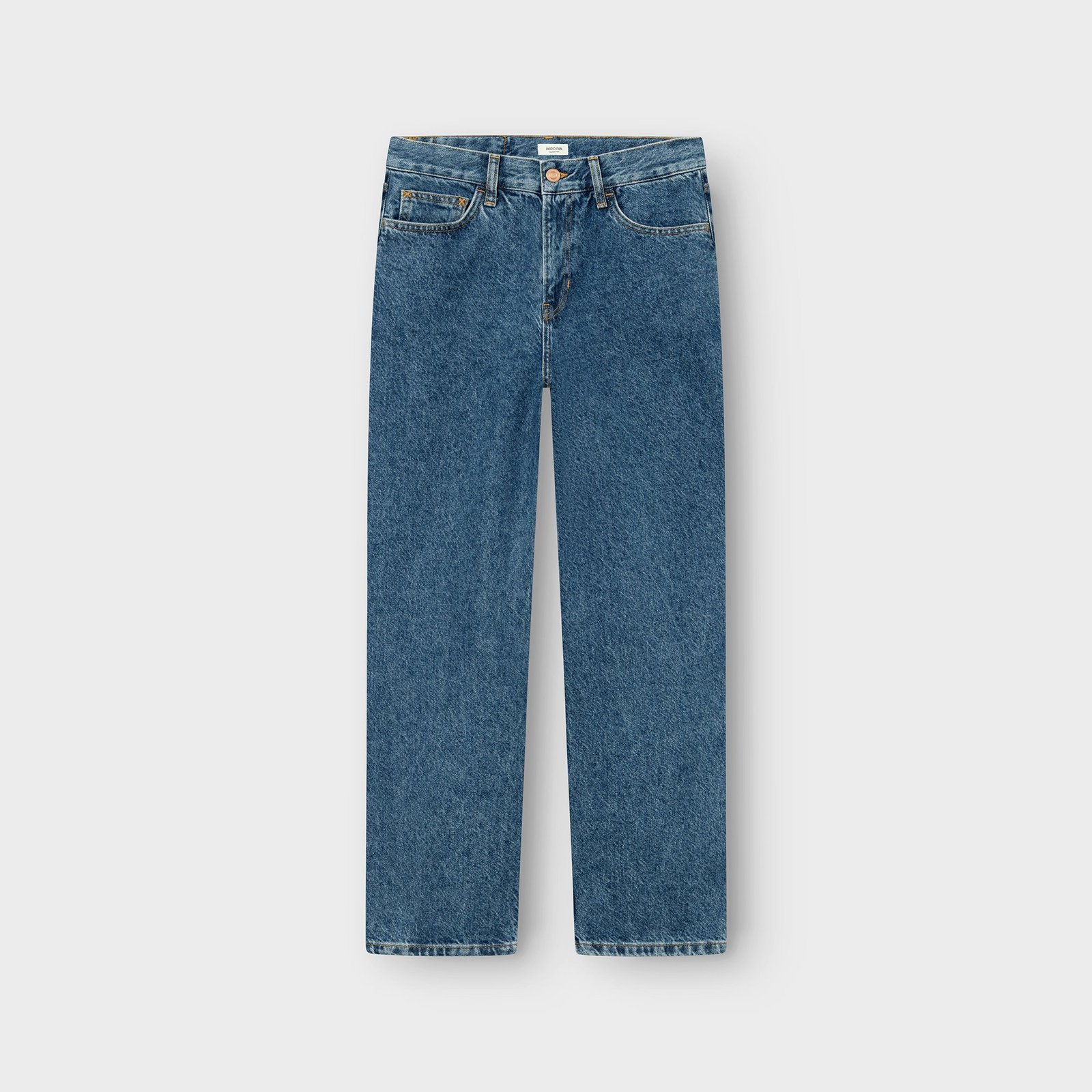 Denim Pants Essen Straight Mid Blue