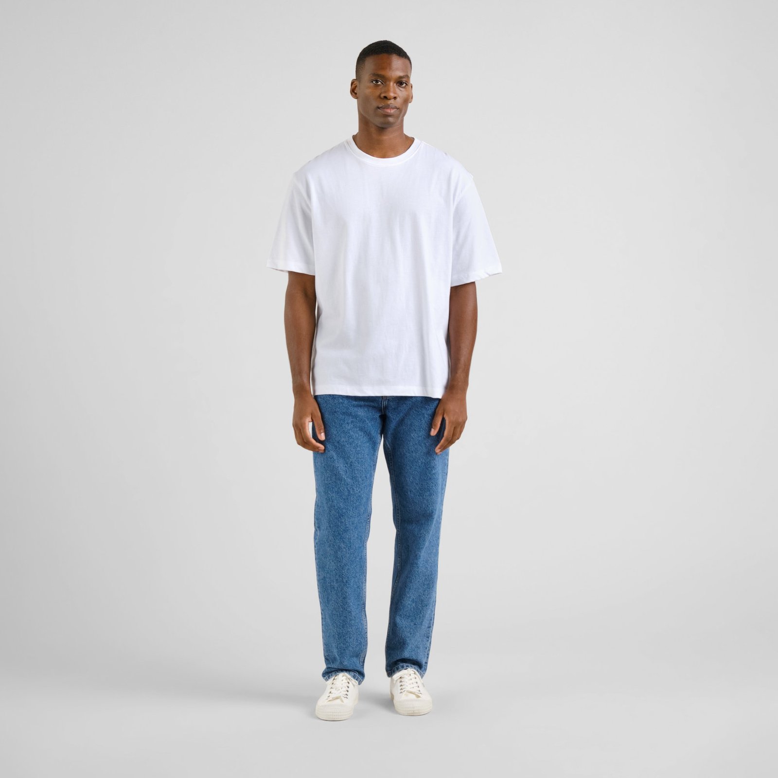 Denim Pants Frankfurt Tapered Fit Mid Blue