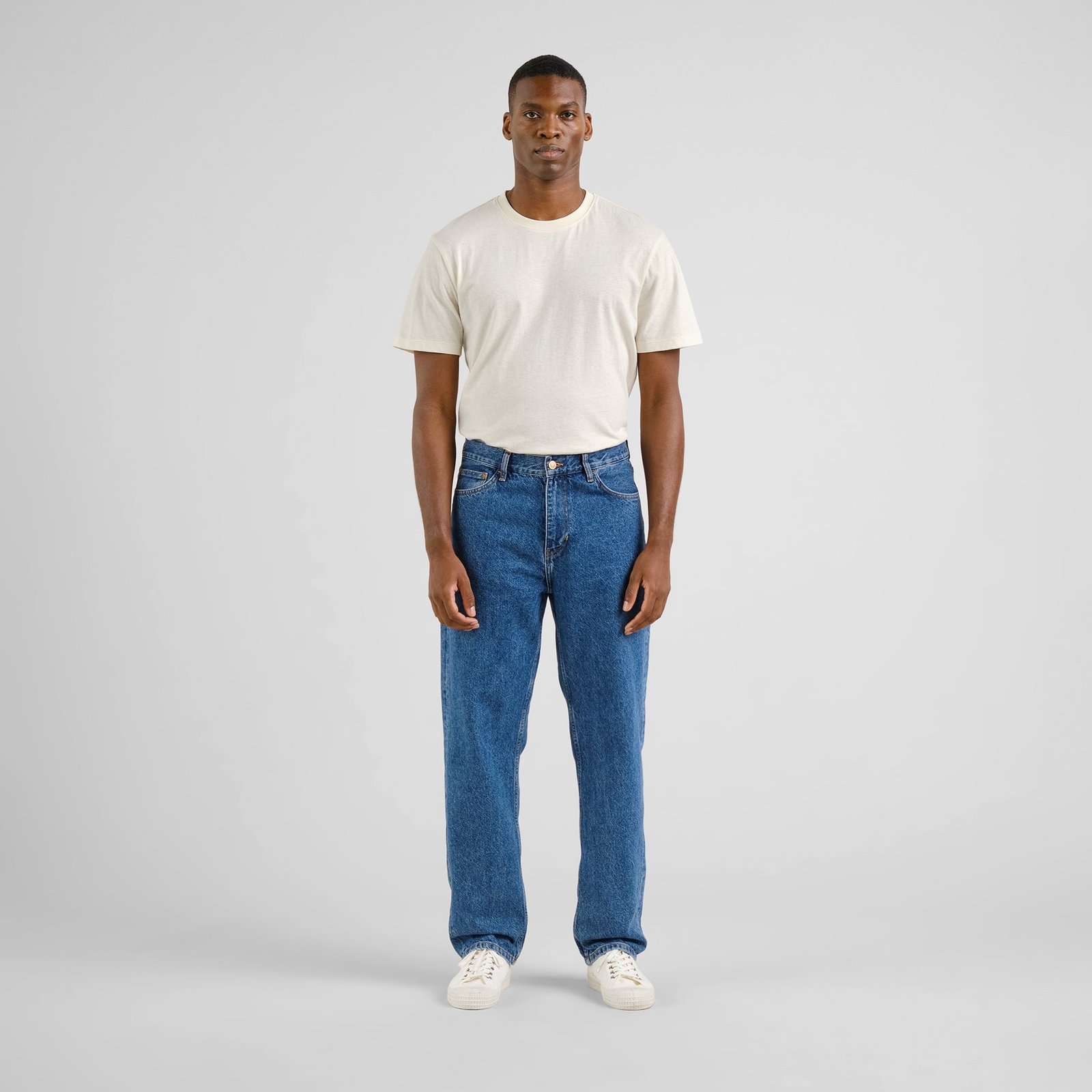Denim Pants Hamburg Relaxed Fit Mid Blue