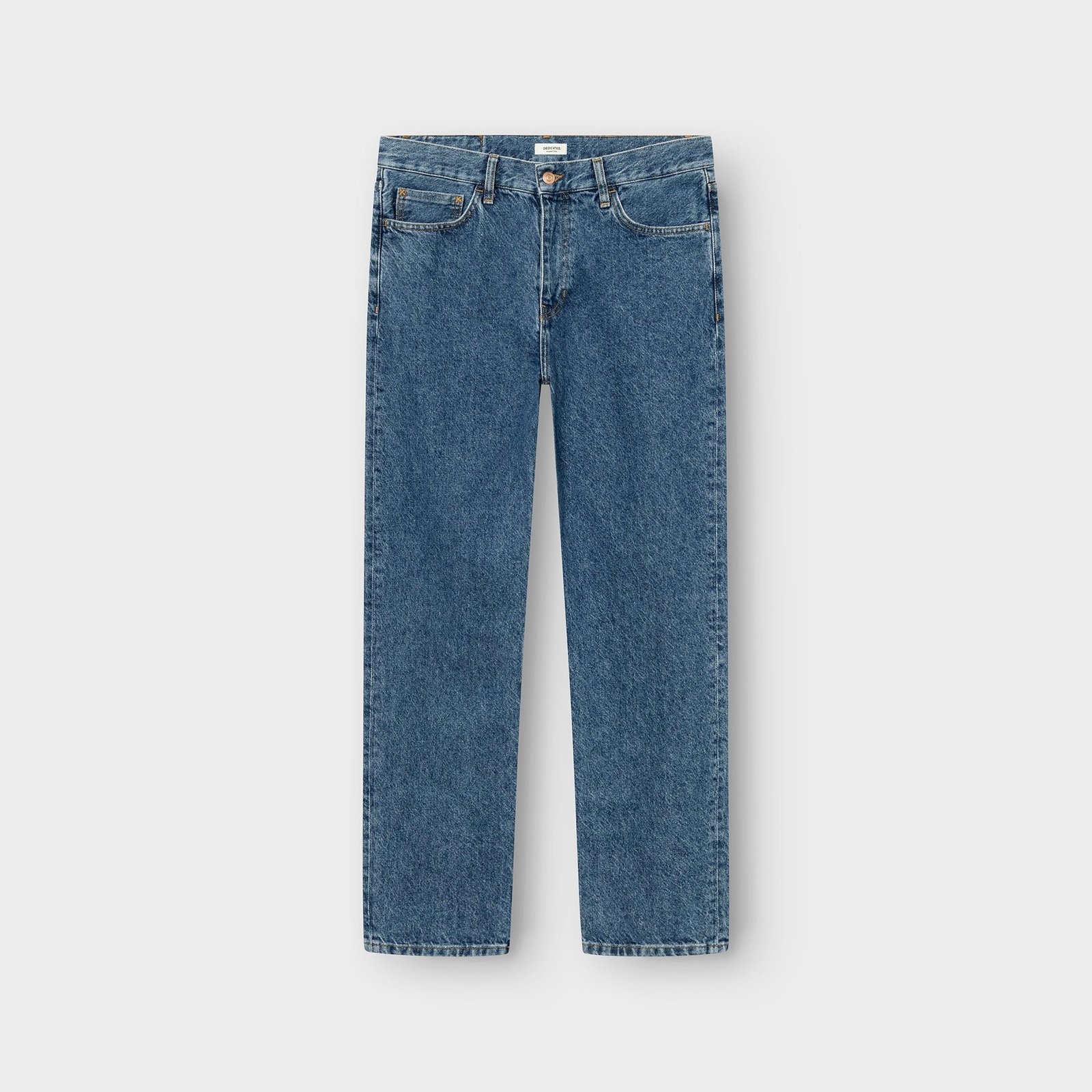 Denim Pants Hamburg Relaxed Fit Mid Blue