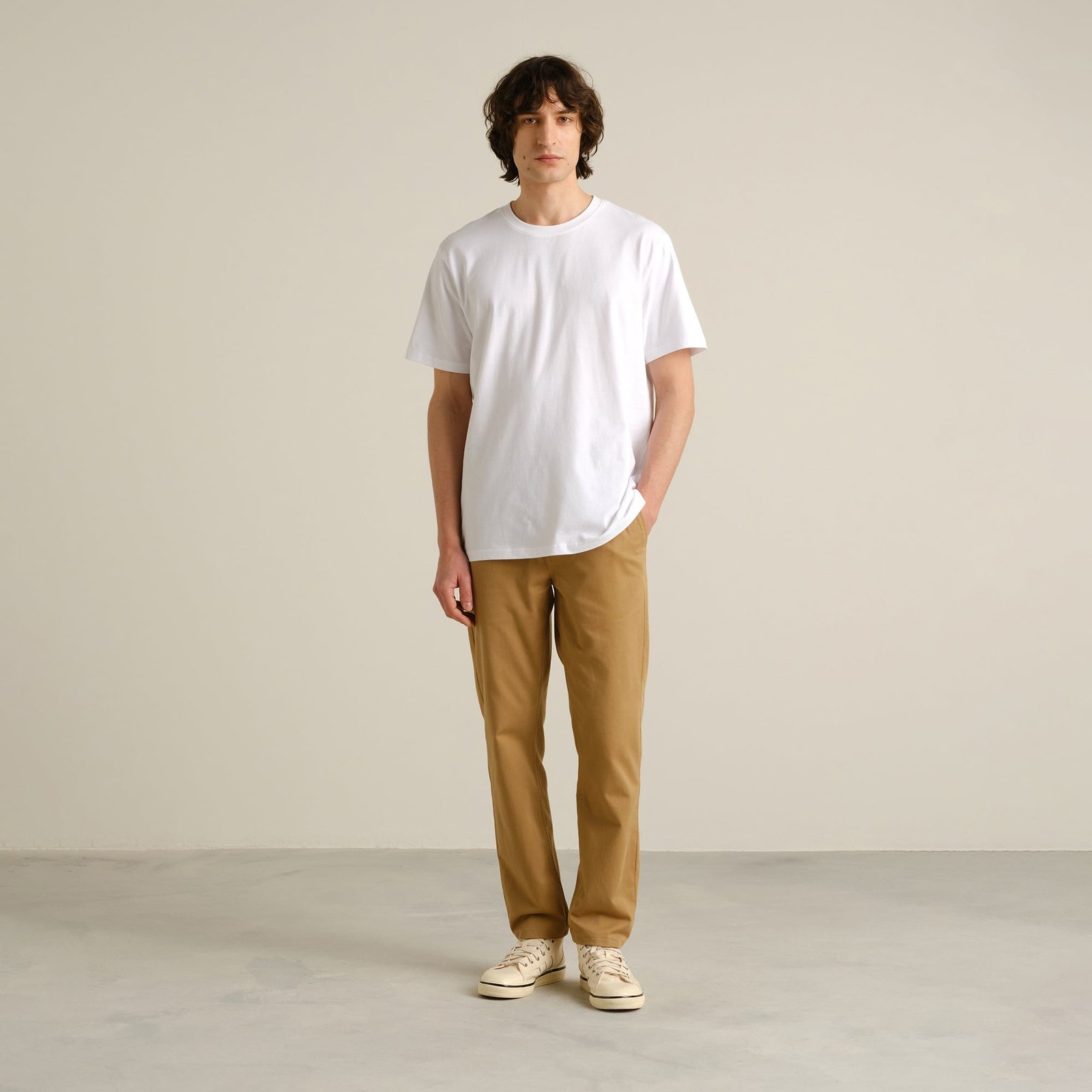 Chino Pants Sund Kelp Beige