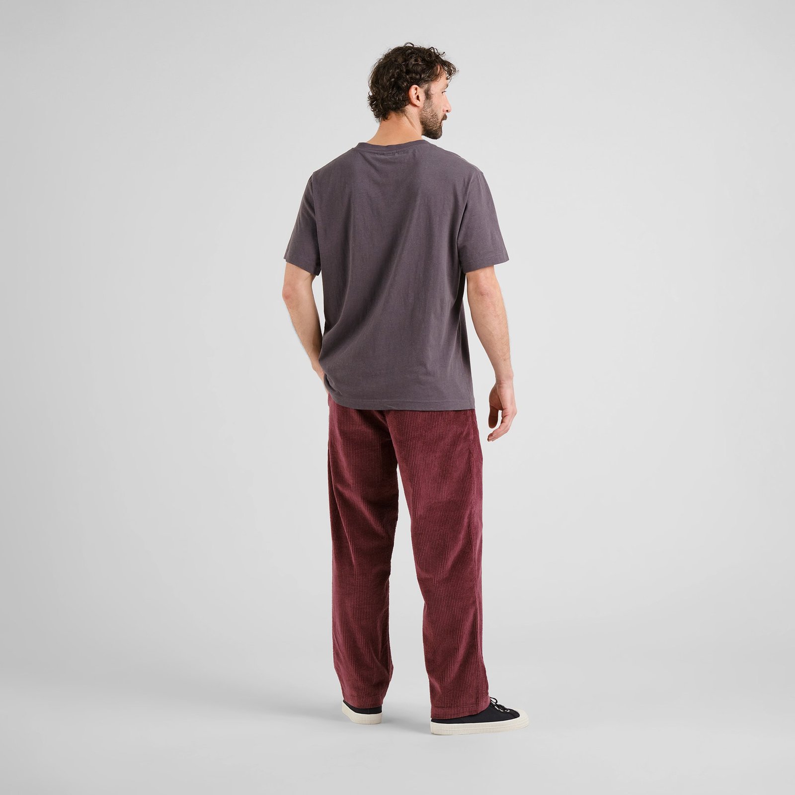 Pants Vallen Corduroy Fig Red