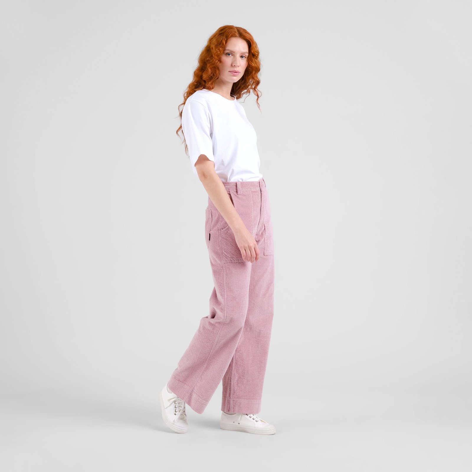 Workwear Pants Vara Corduroy Lilas Pink