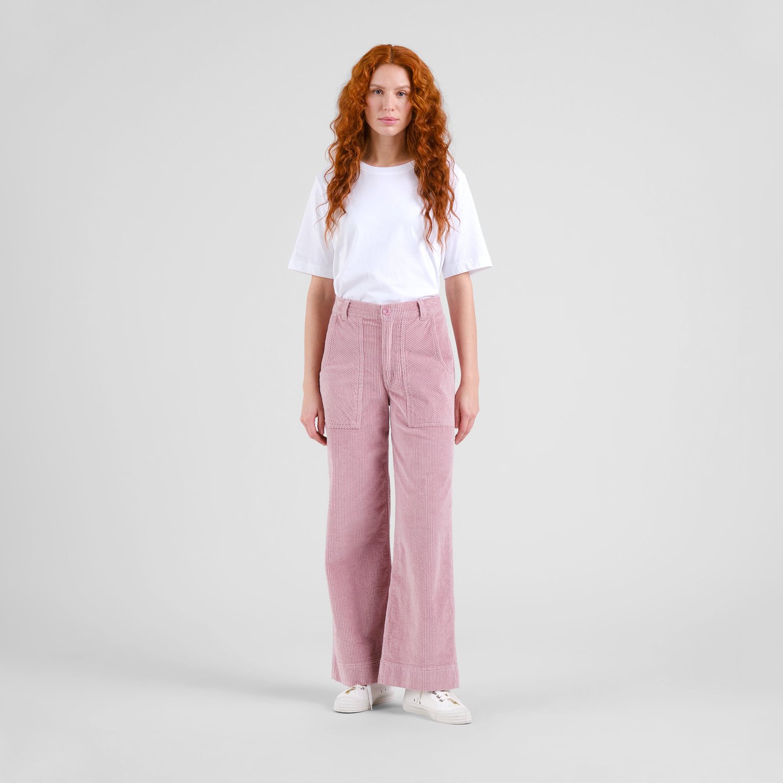 Workwear Pants Vara Corduroy Lilas Pink