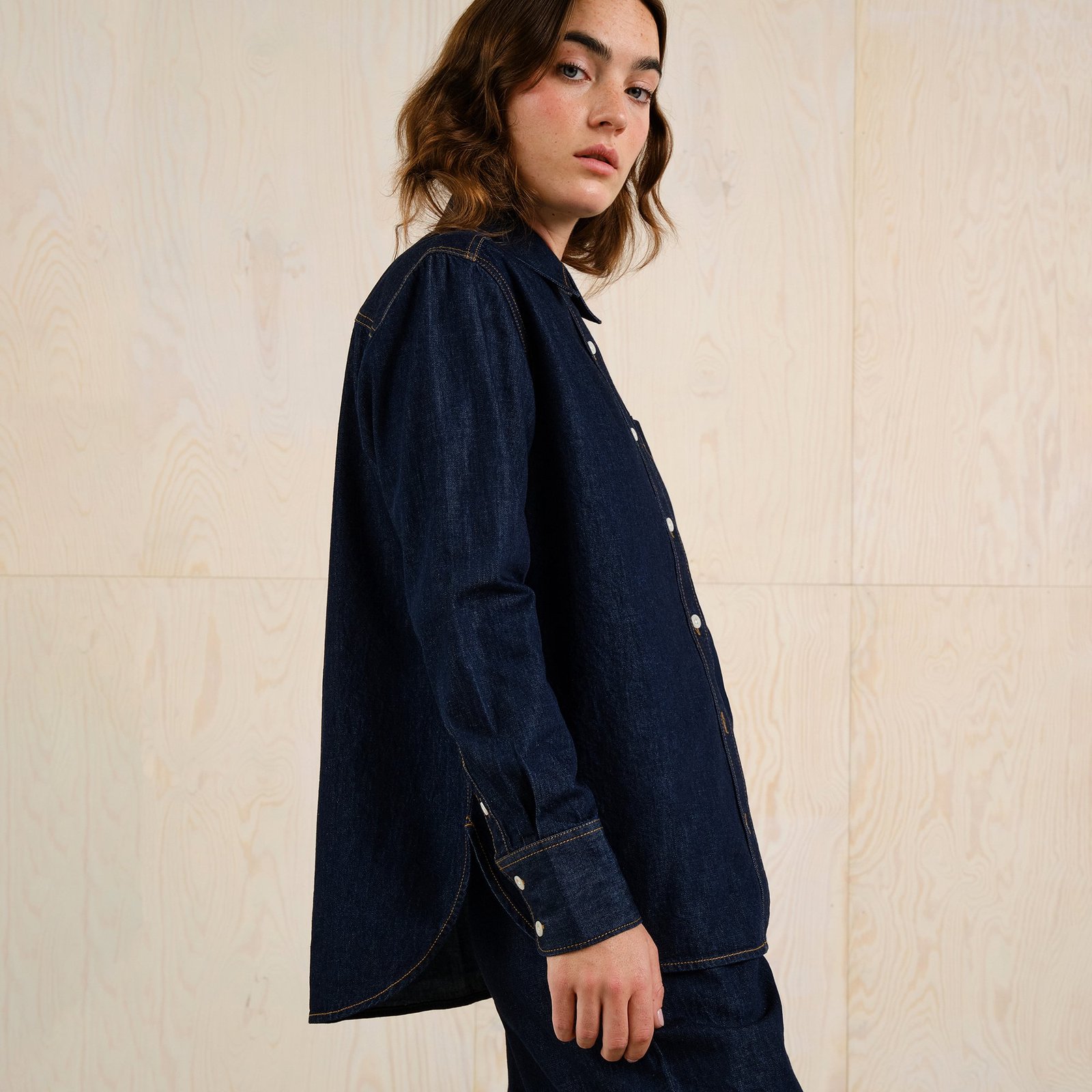 Shirt Hult Denim Dark Blue