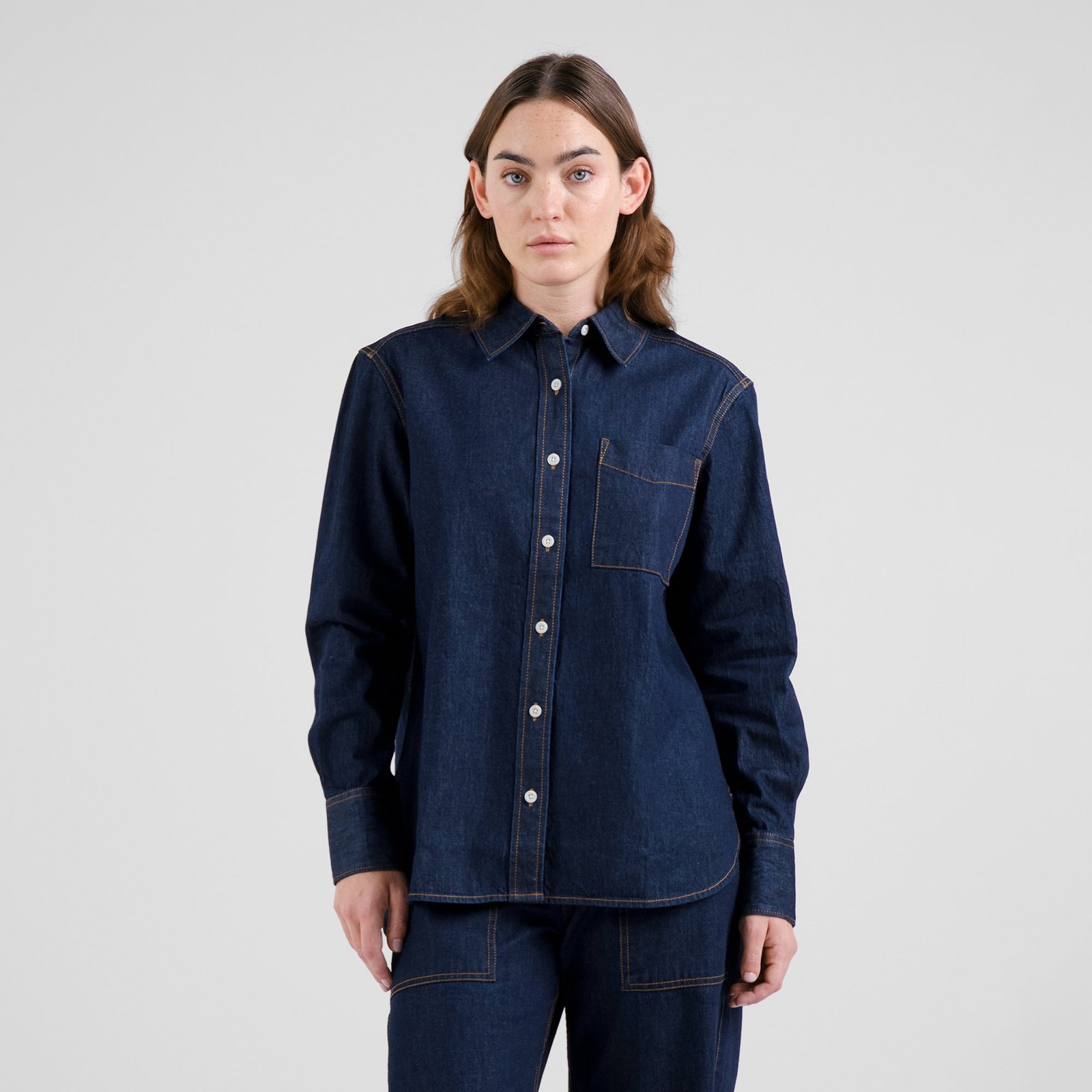 Shirt Hult Denim Dark Blue
