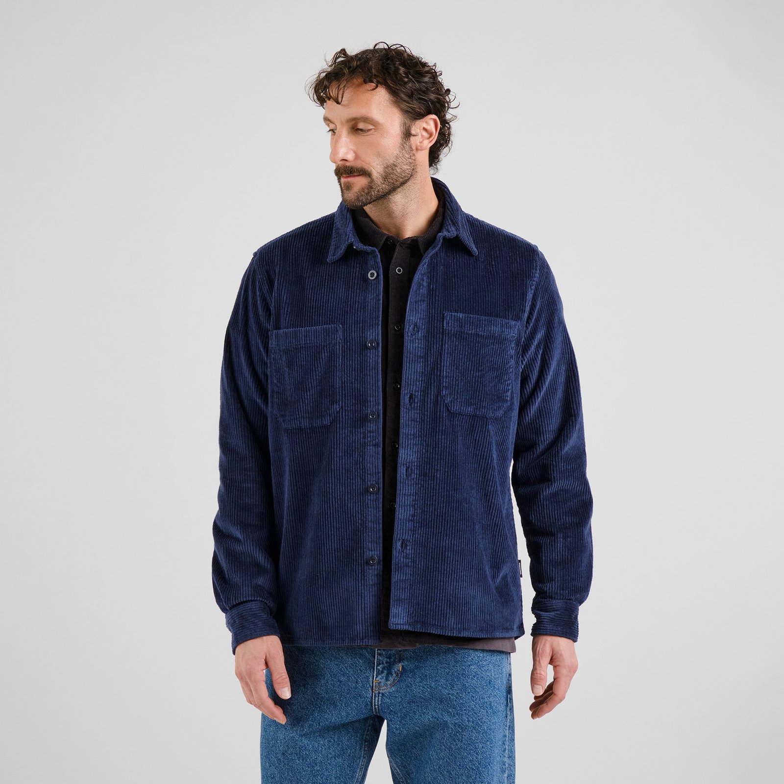 Shirt Kil Corduroy Navy