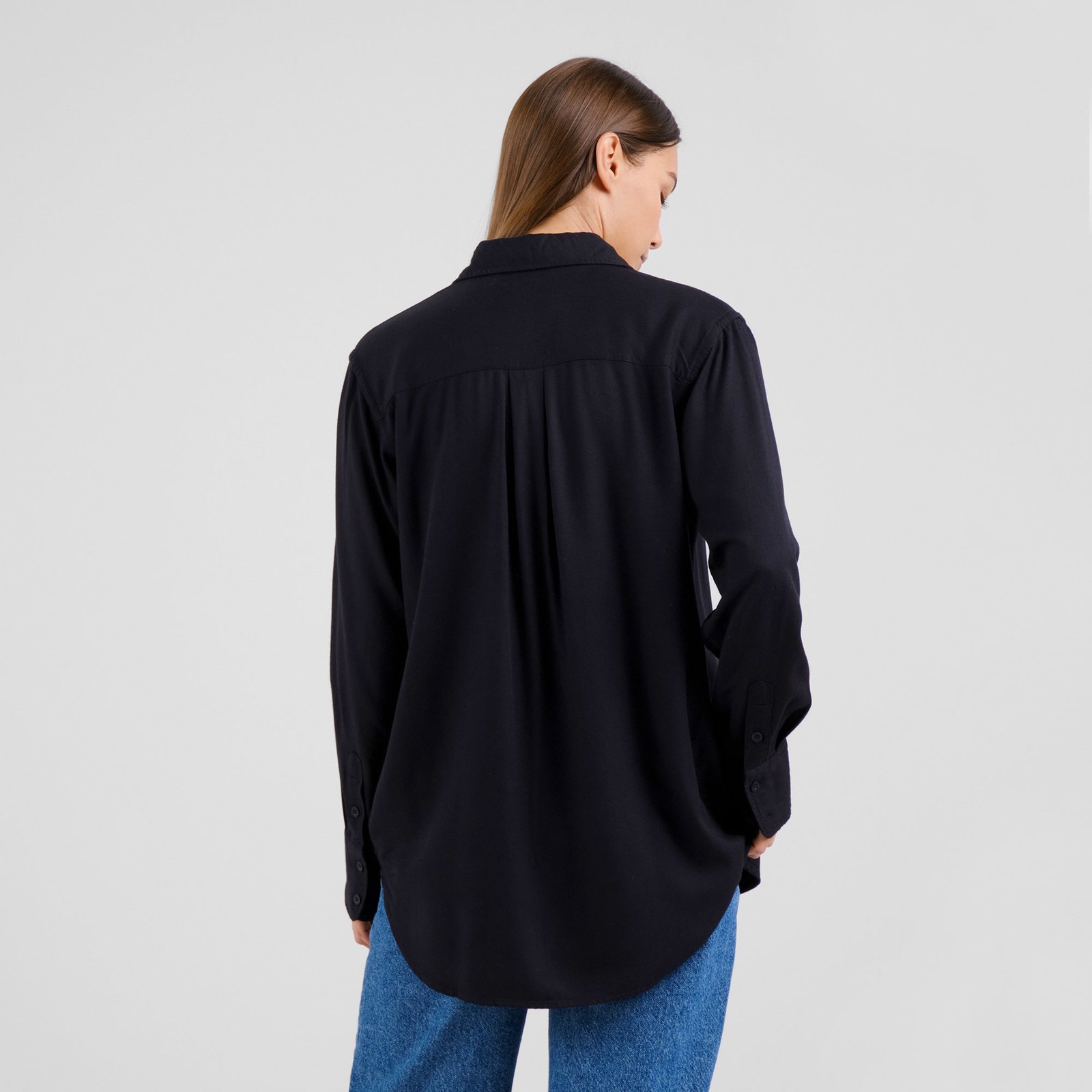 Shirt Kosta Heavy Viscose Black