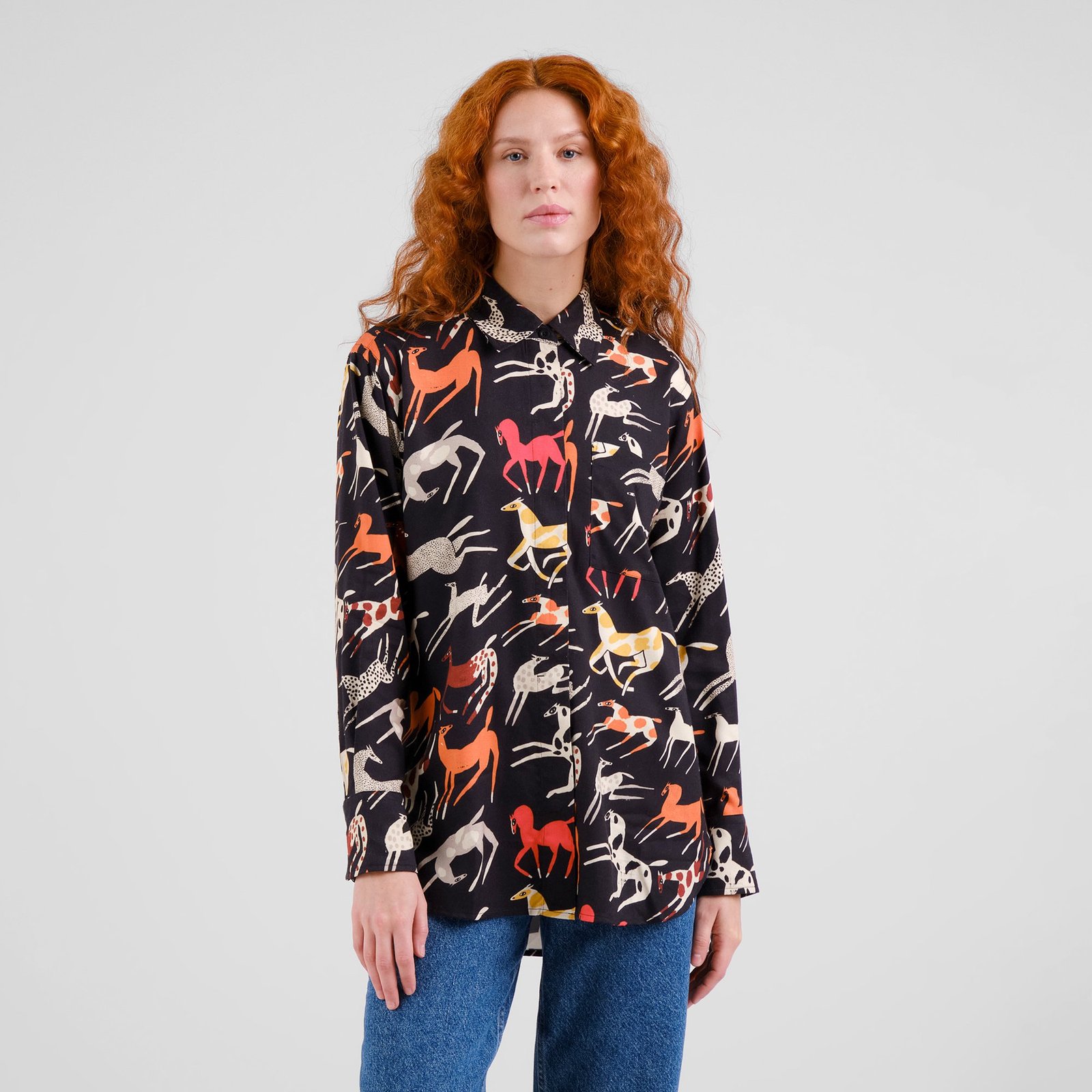 Shirt Kosta Mustang Party Black