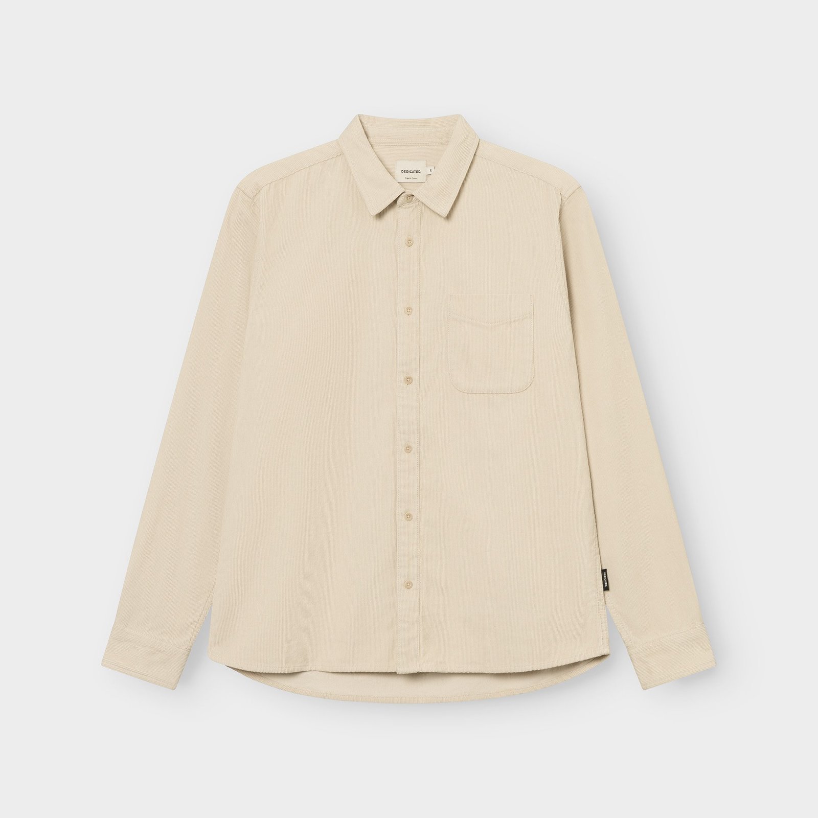Shirt Varberg Corduroy Oat White