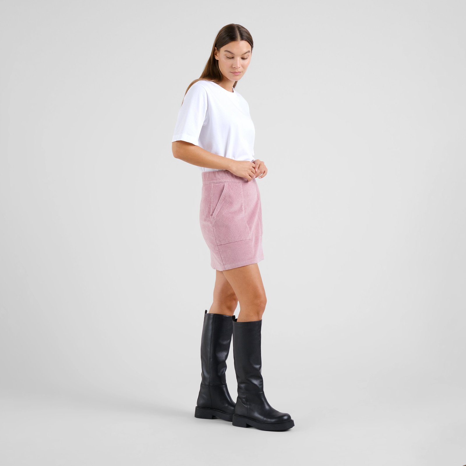 Skirt Majorna Corduroy Lilas Pink