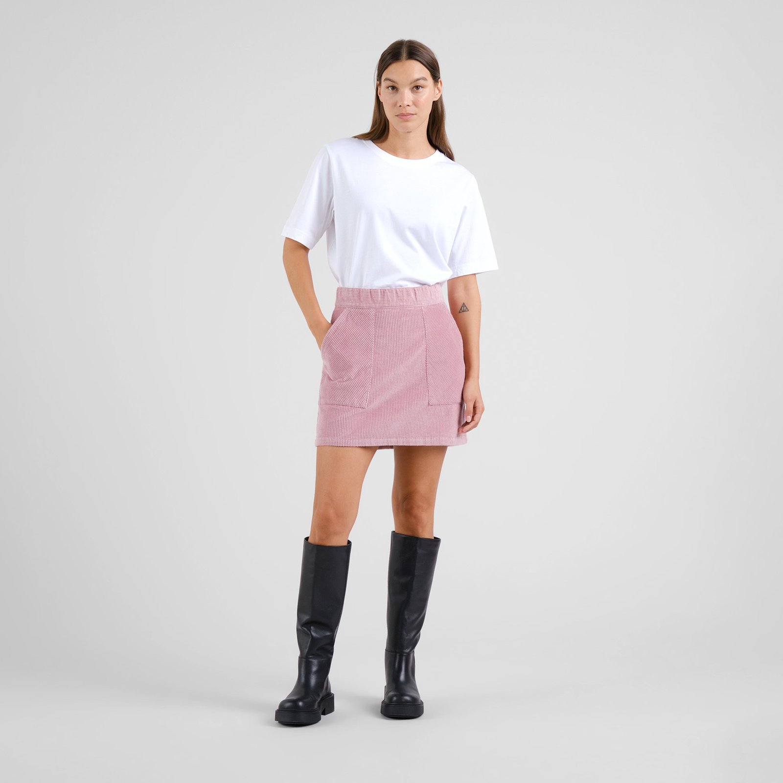 Skirt Majorna Corduroy Lilas Pink