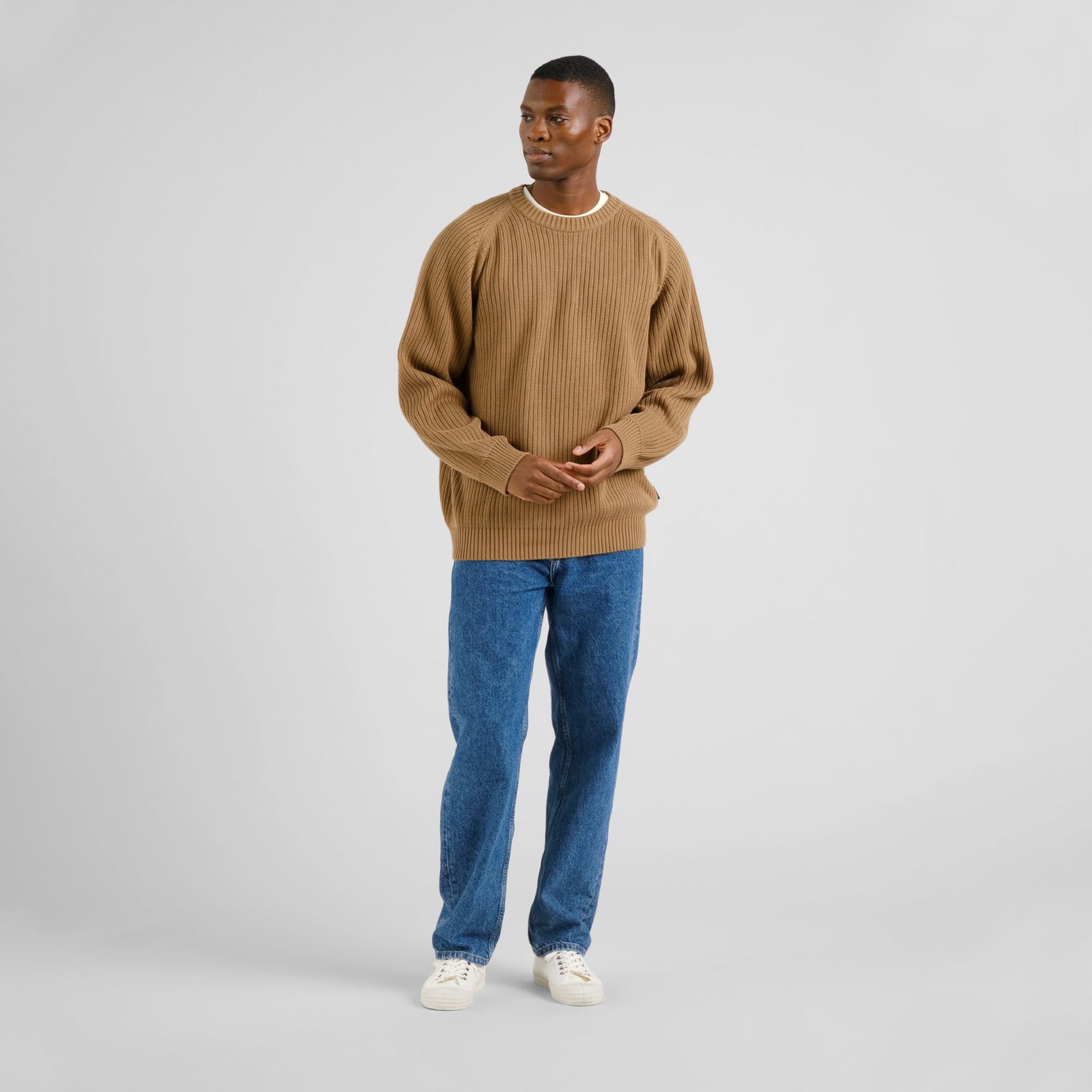 Hakkas Knitted Sweater Otter Brown