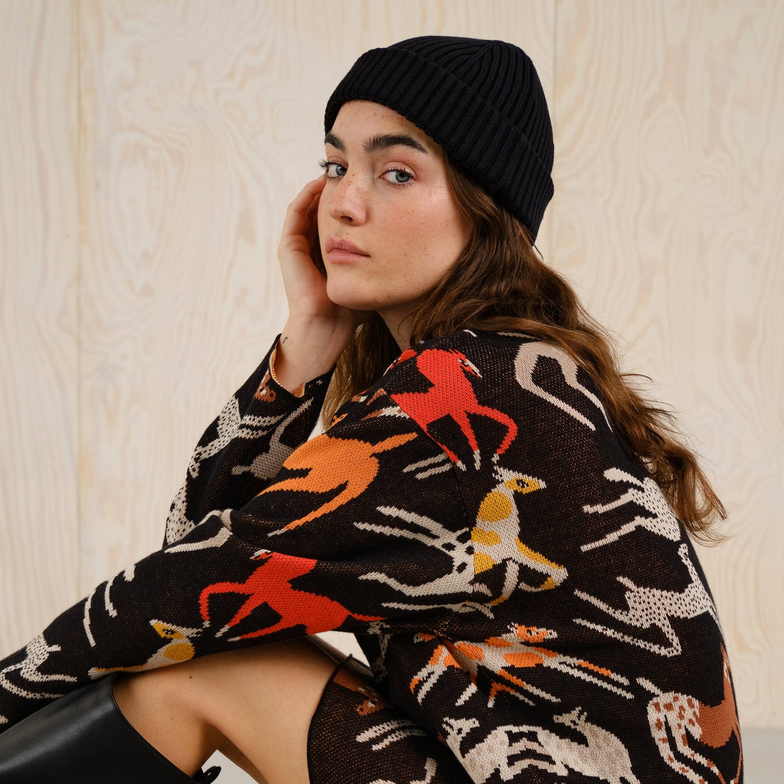 Sweater Limhamn Mustang Party Black