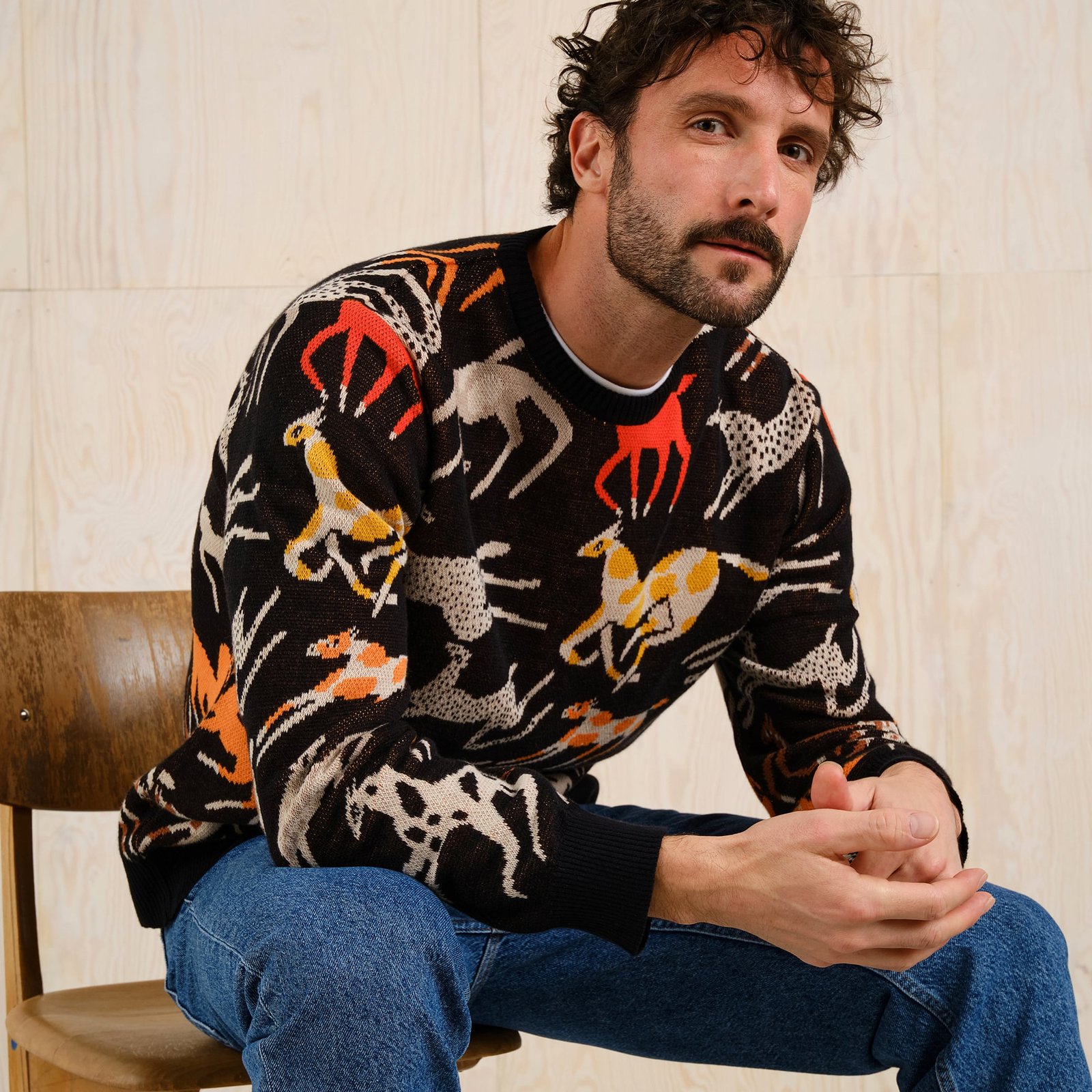 Sweater Mora Mustang Party Black