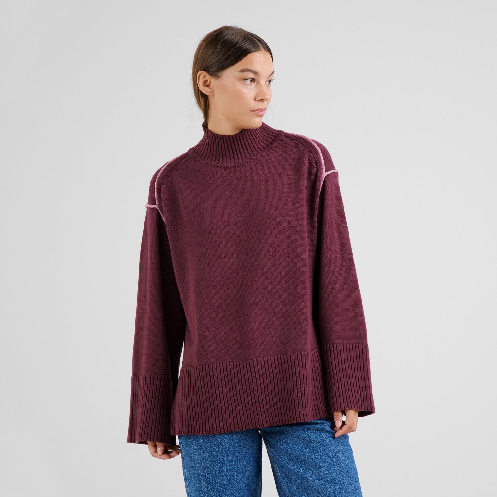 Sweater Sangis Fig Red