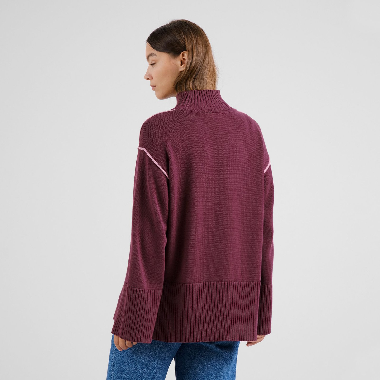Sweater Sangis Fig Red