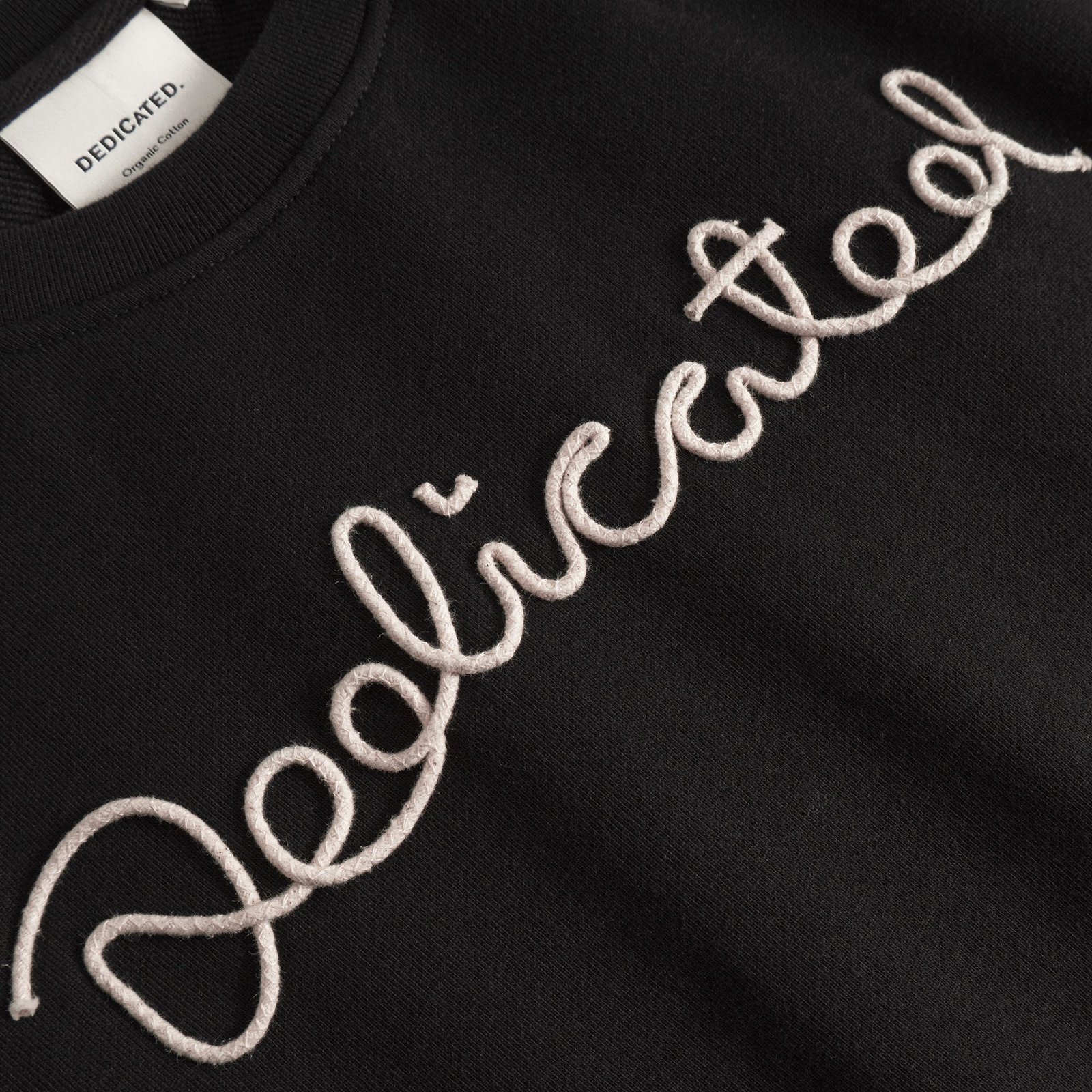 Sweatshirt Malmoe Rope Emb Logo Black