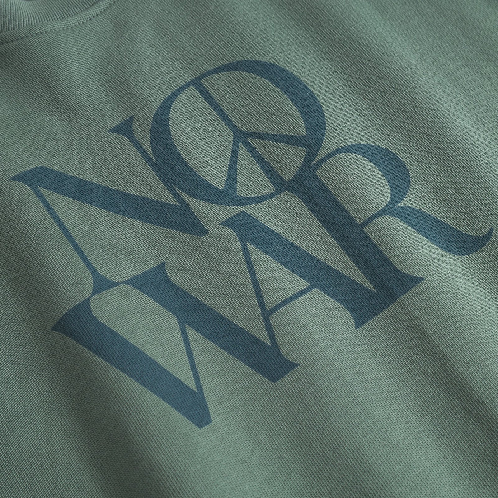 Sweatshirt Malmoe No War Forest Green