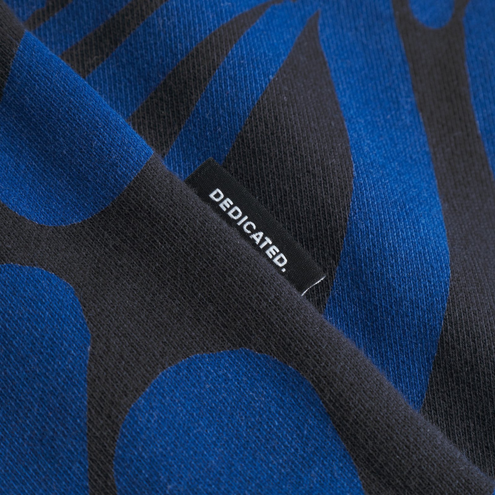 Sweatshirt Ystad Big Flowers Blue