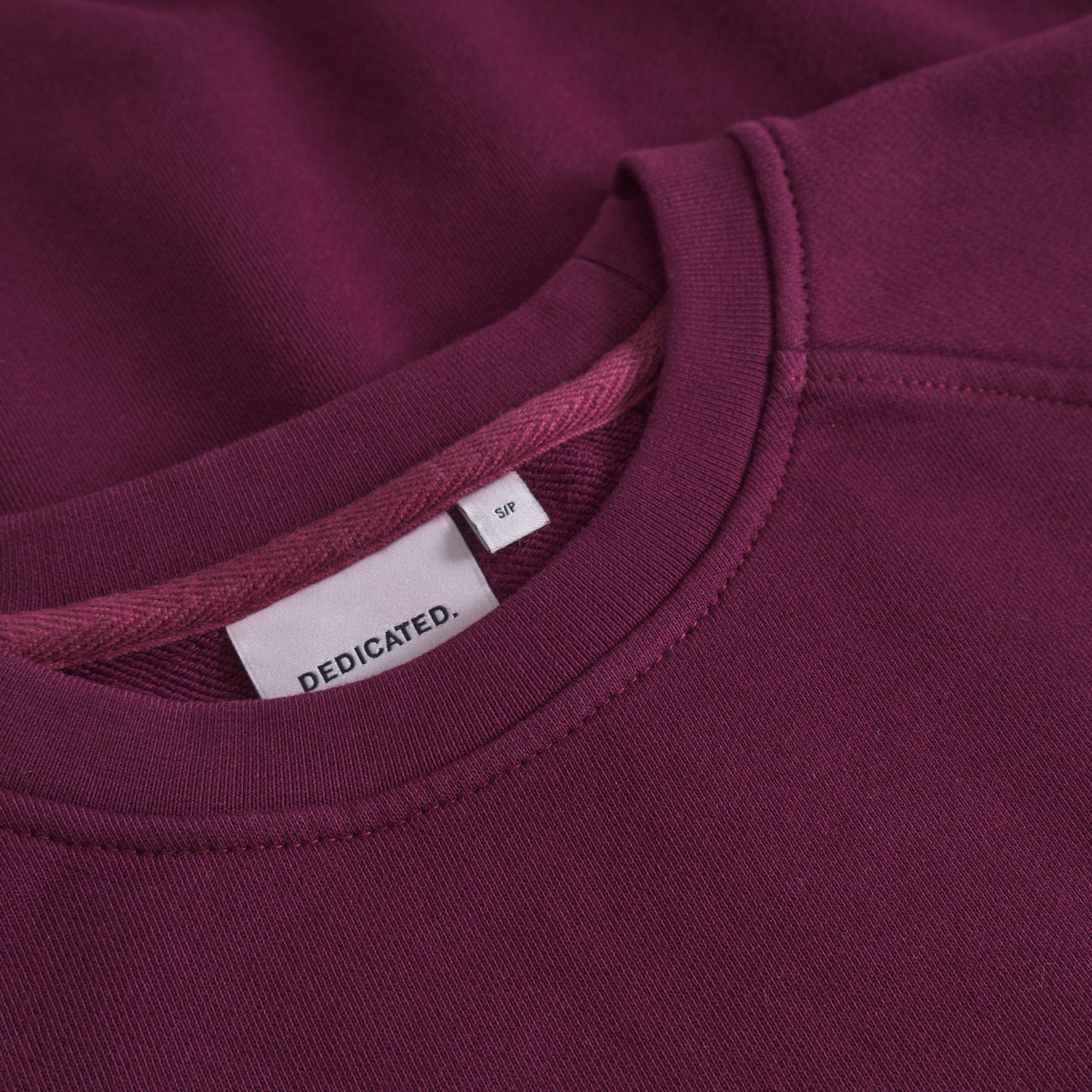 Sweatshirt Ystad Base Fig Red