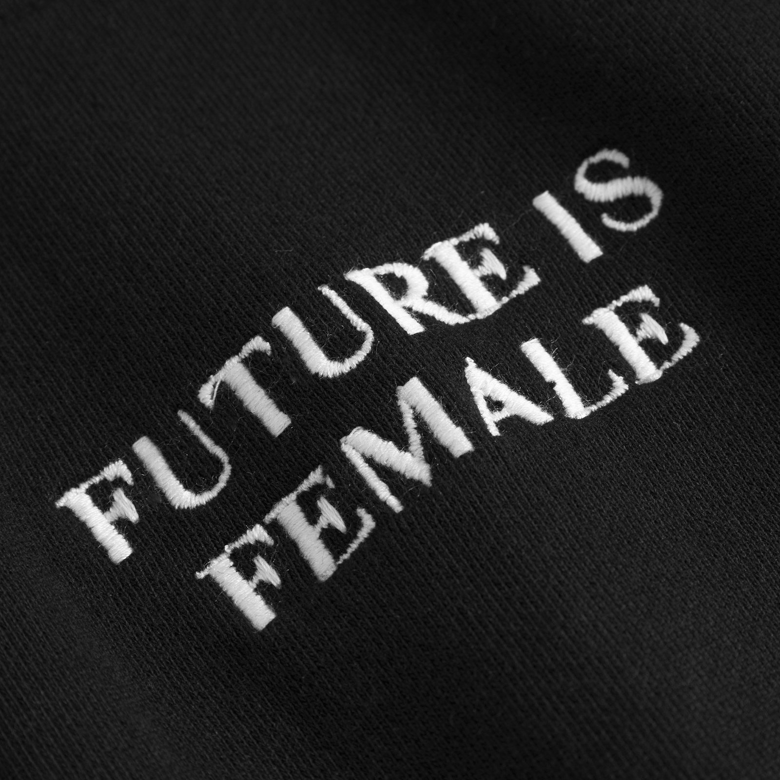 Sweatshirt Ystad Future is Female Black
