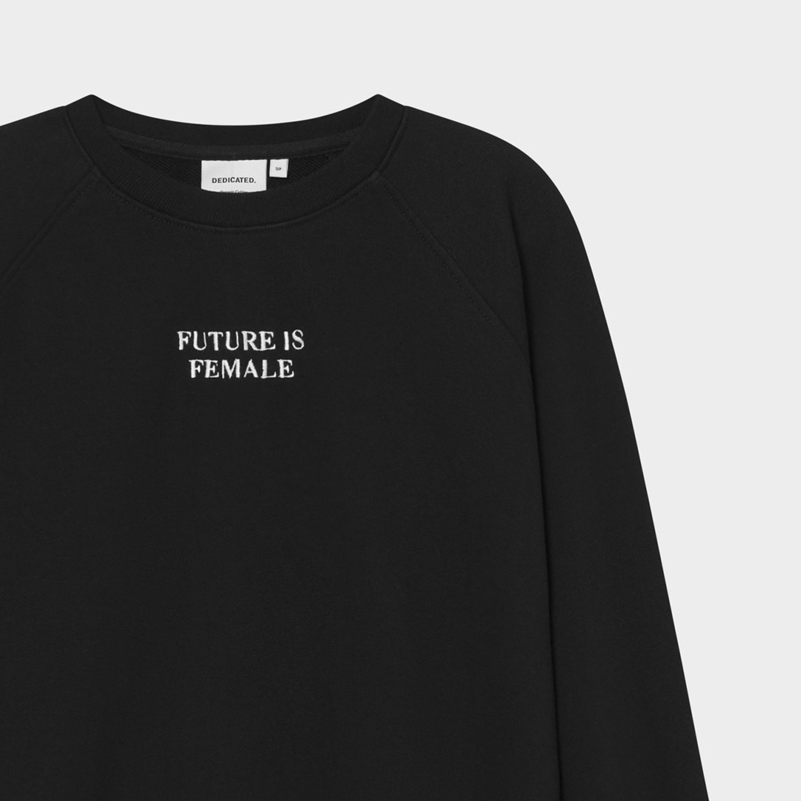 Sweatshirt Ystad Future is Female Black