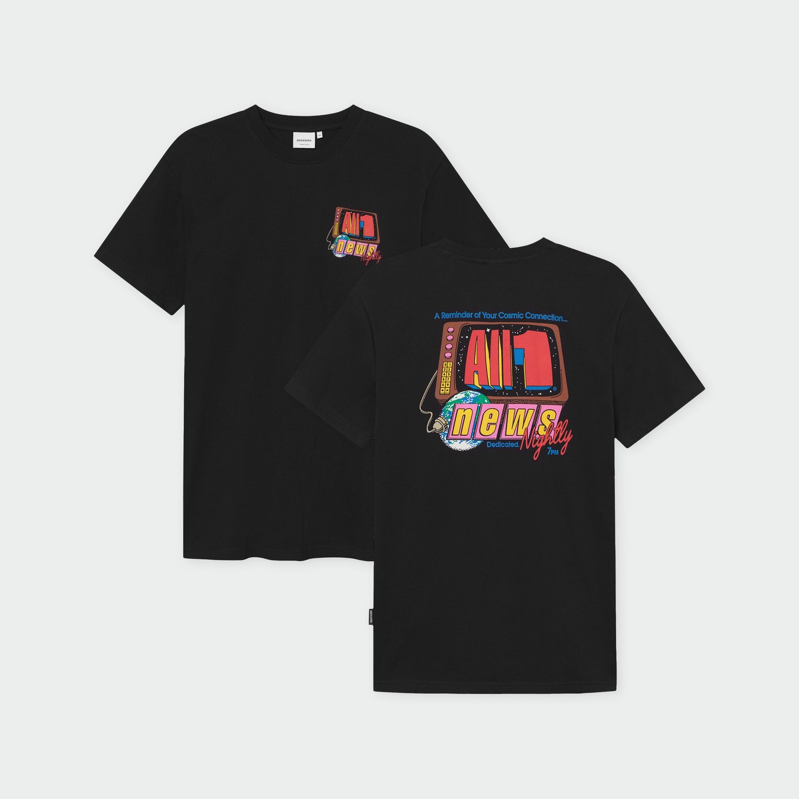 T-shirt Stockholm All 1 Black