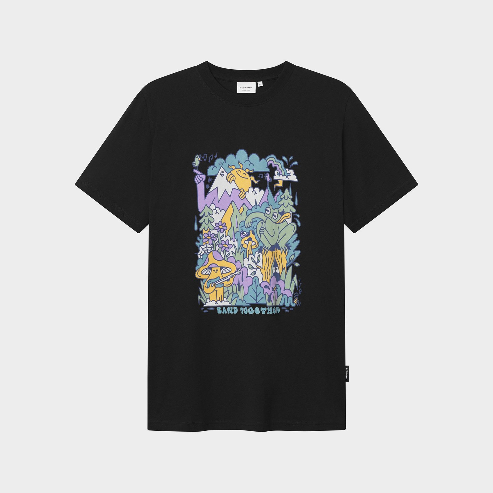 T-shirt Stockholm Band Together Black