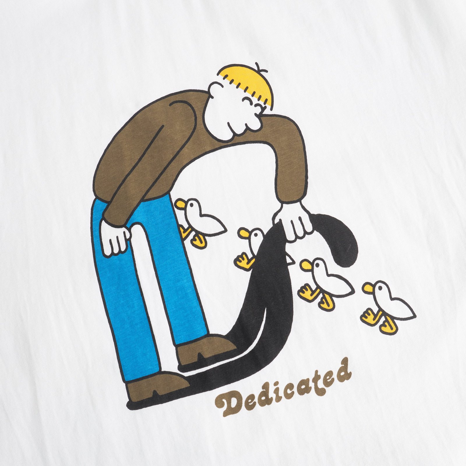 T-shirt Stockholm Duck Friend White