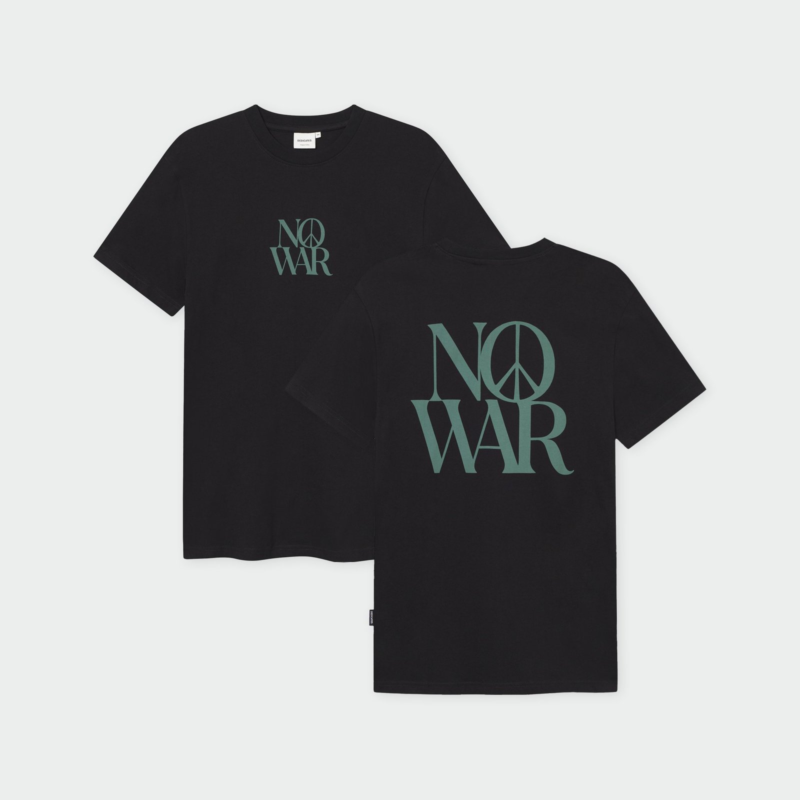 T-shirt Stockholm No War Black