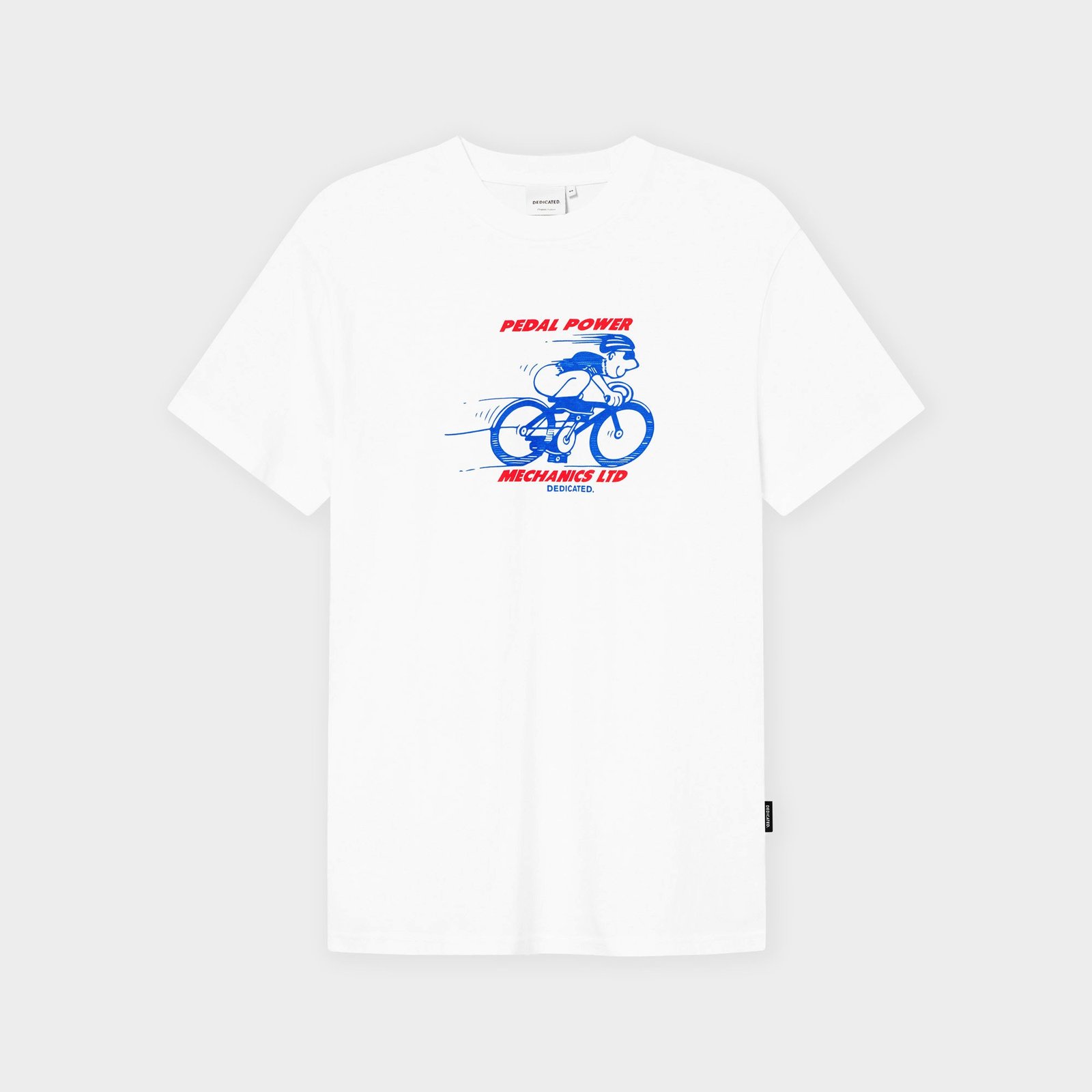 T-shirt Stockholm Pedal Power White
