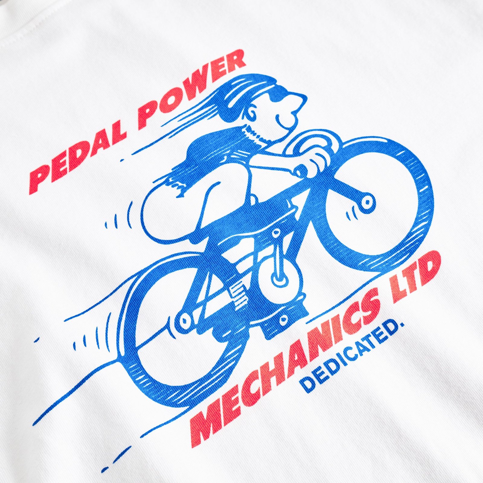 T-shirt Stockholm Pedal Power White