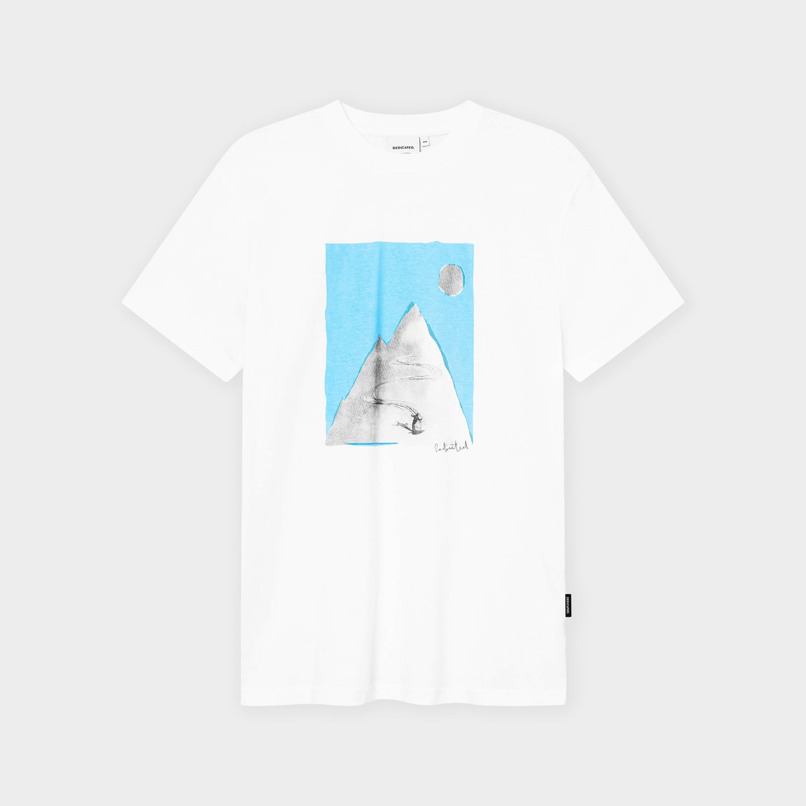 T-shirt Stockholm Ski Cut Out White