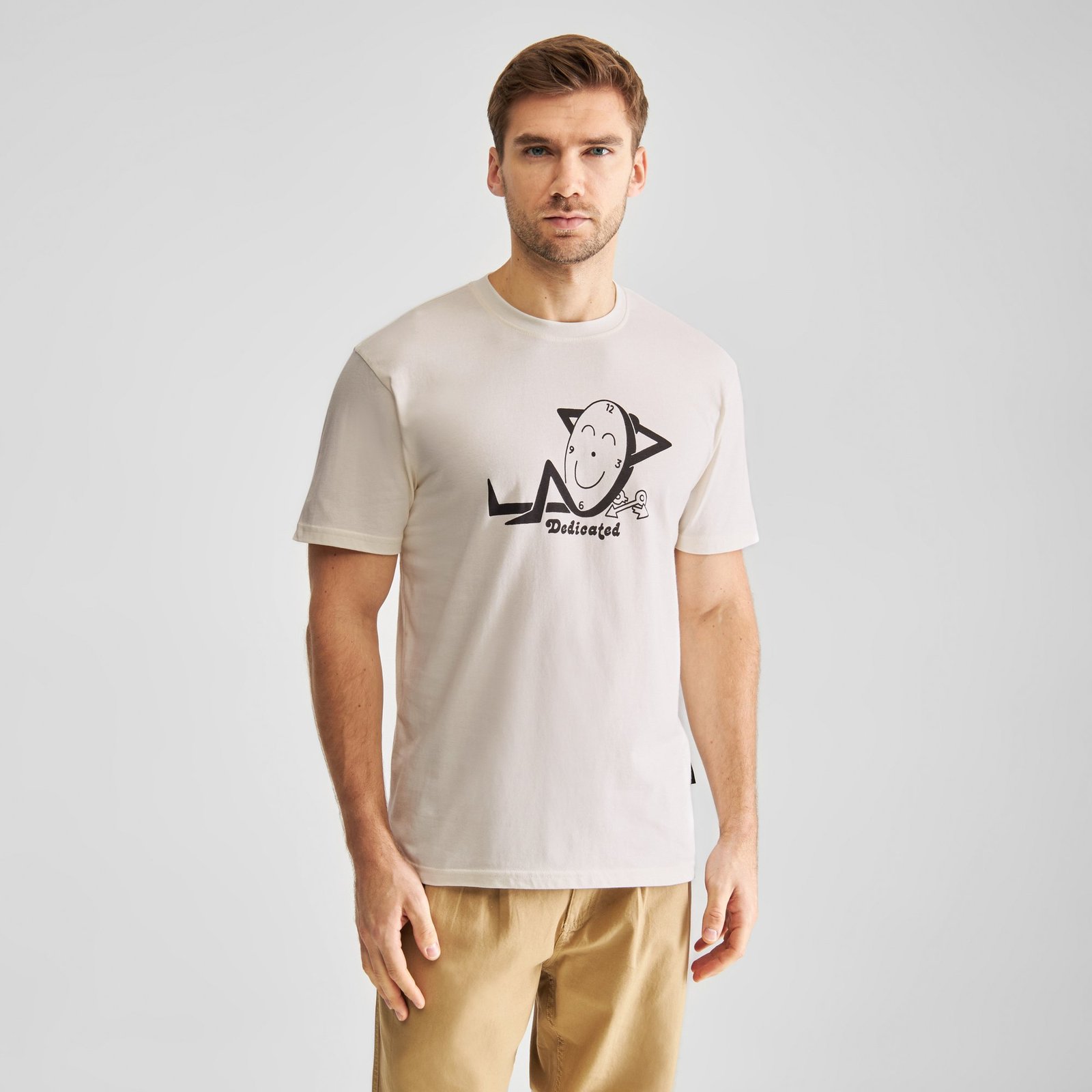 T-shirt Stockholm Time Off-White