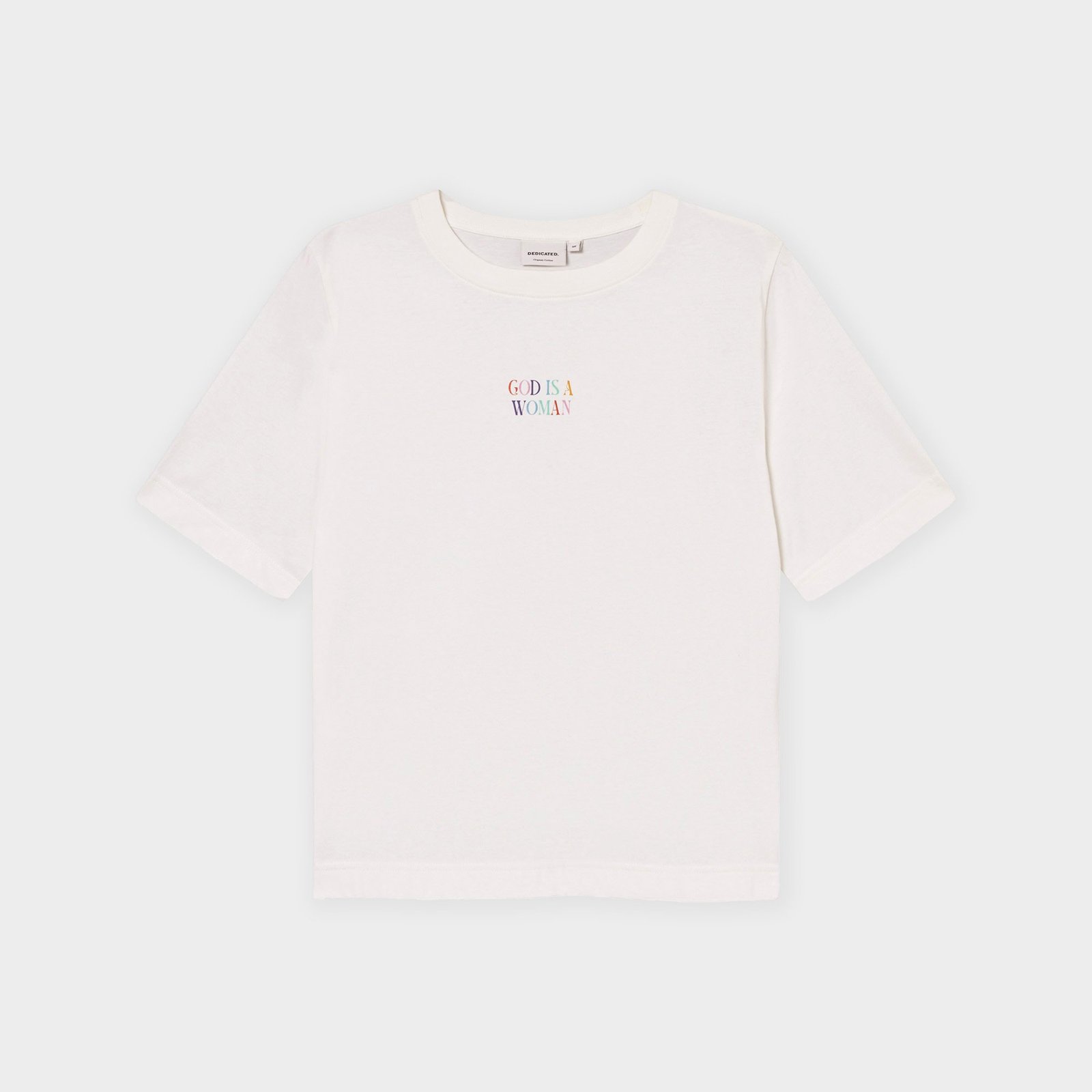 T-shirt Vadstena God is a Woman Off-White