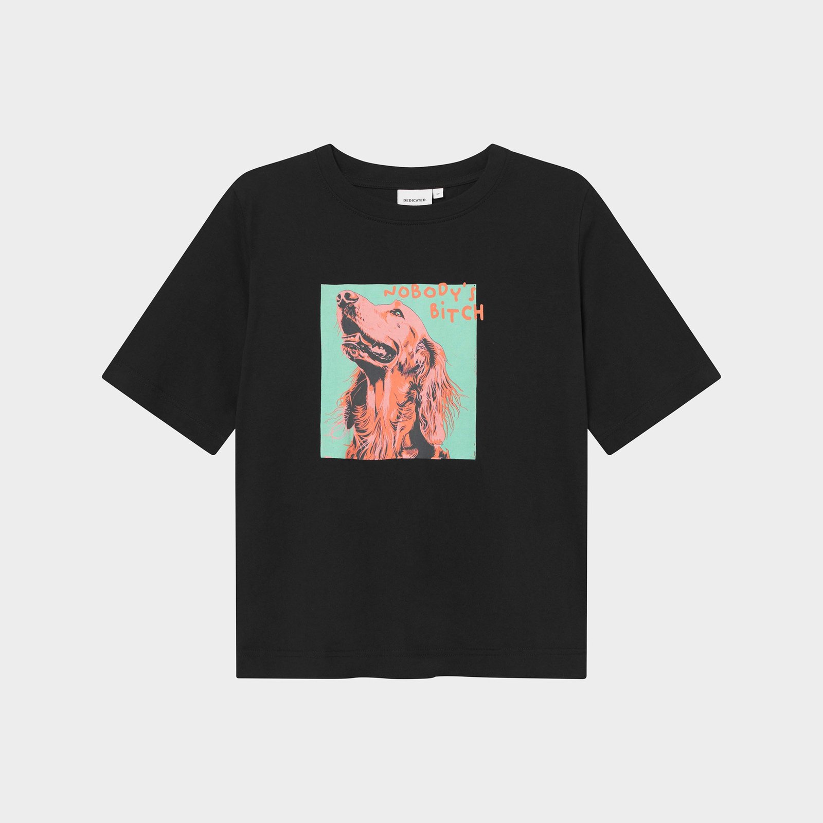 T-shirt Vadstena Nobody's B Black